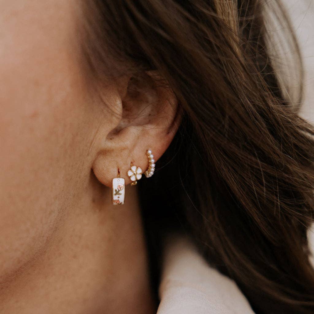 Eloise | Tea Cup Hoops