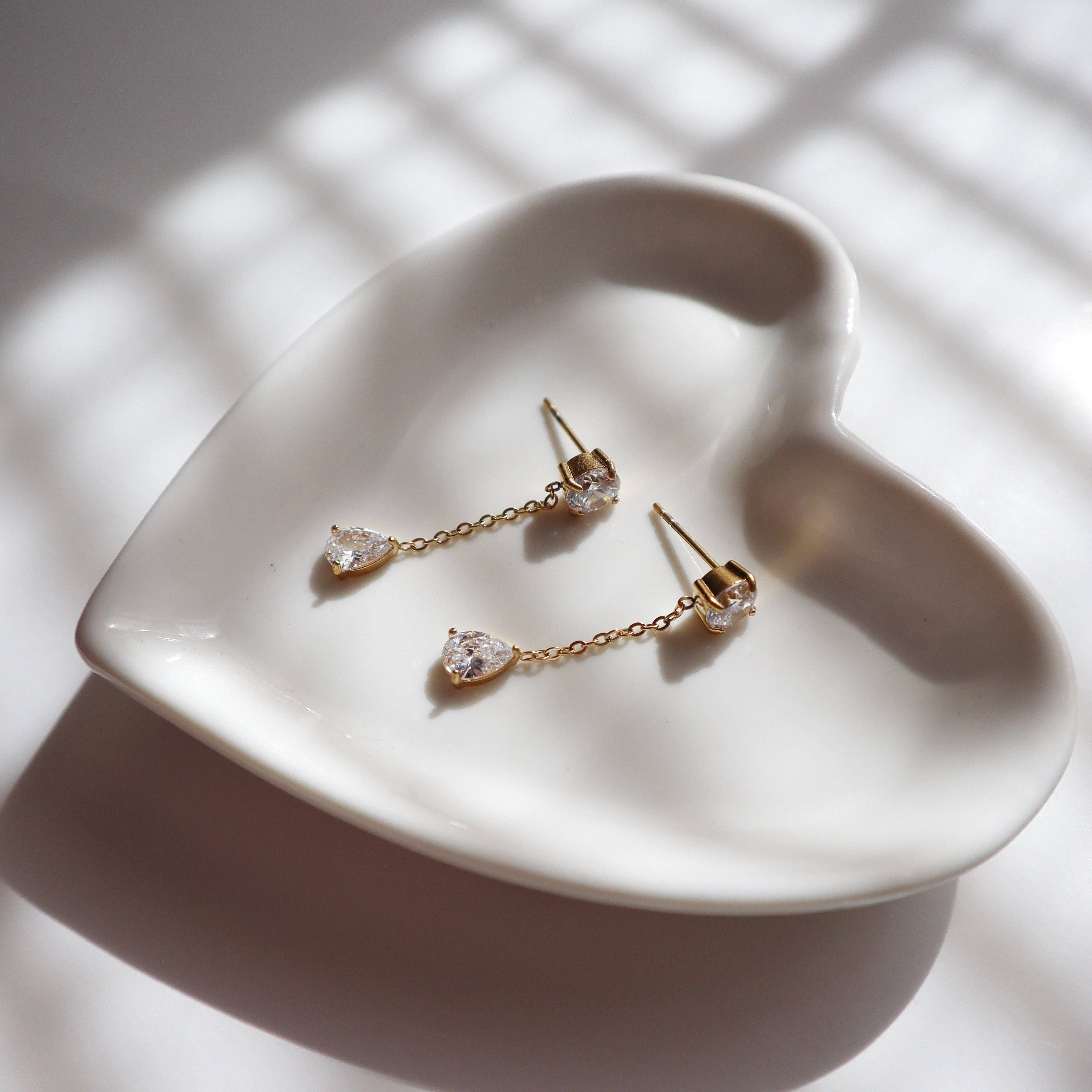 Dewdrop Earrings | Dainty Drop