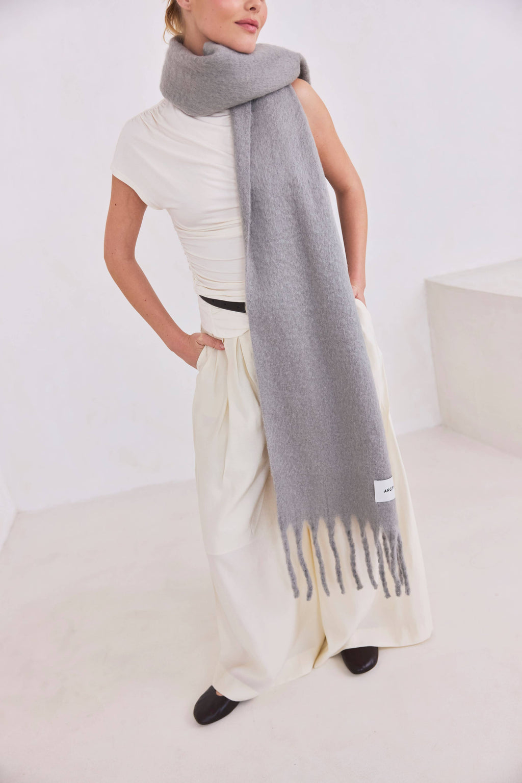 The Reykjavik Scarf | 100% Recycled - Ultimate Grey