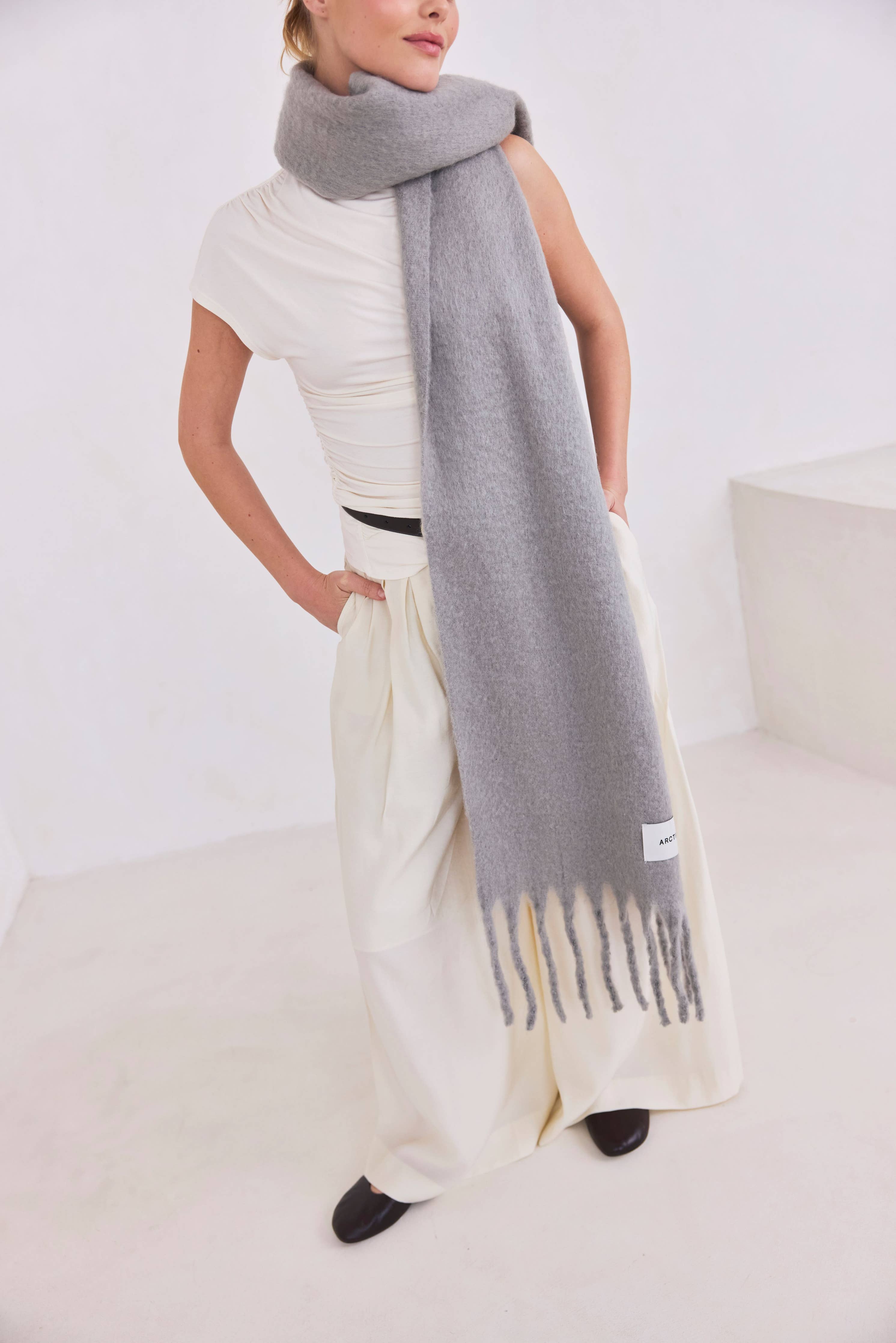 The Reykjavik Scarf | 100% Recycled - Ultimate Grey