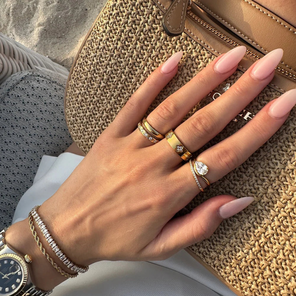 The Rae | 18k Gold Plated Ring
