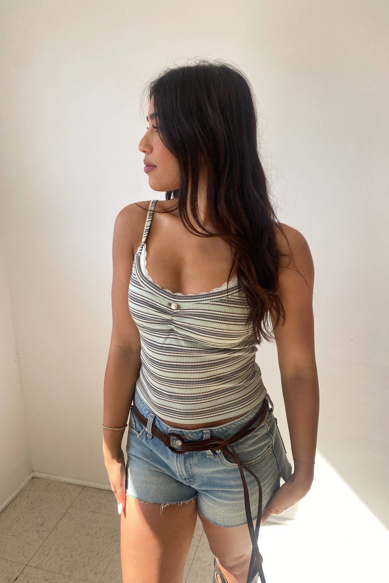 Taylor | Striped Cami Top