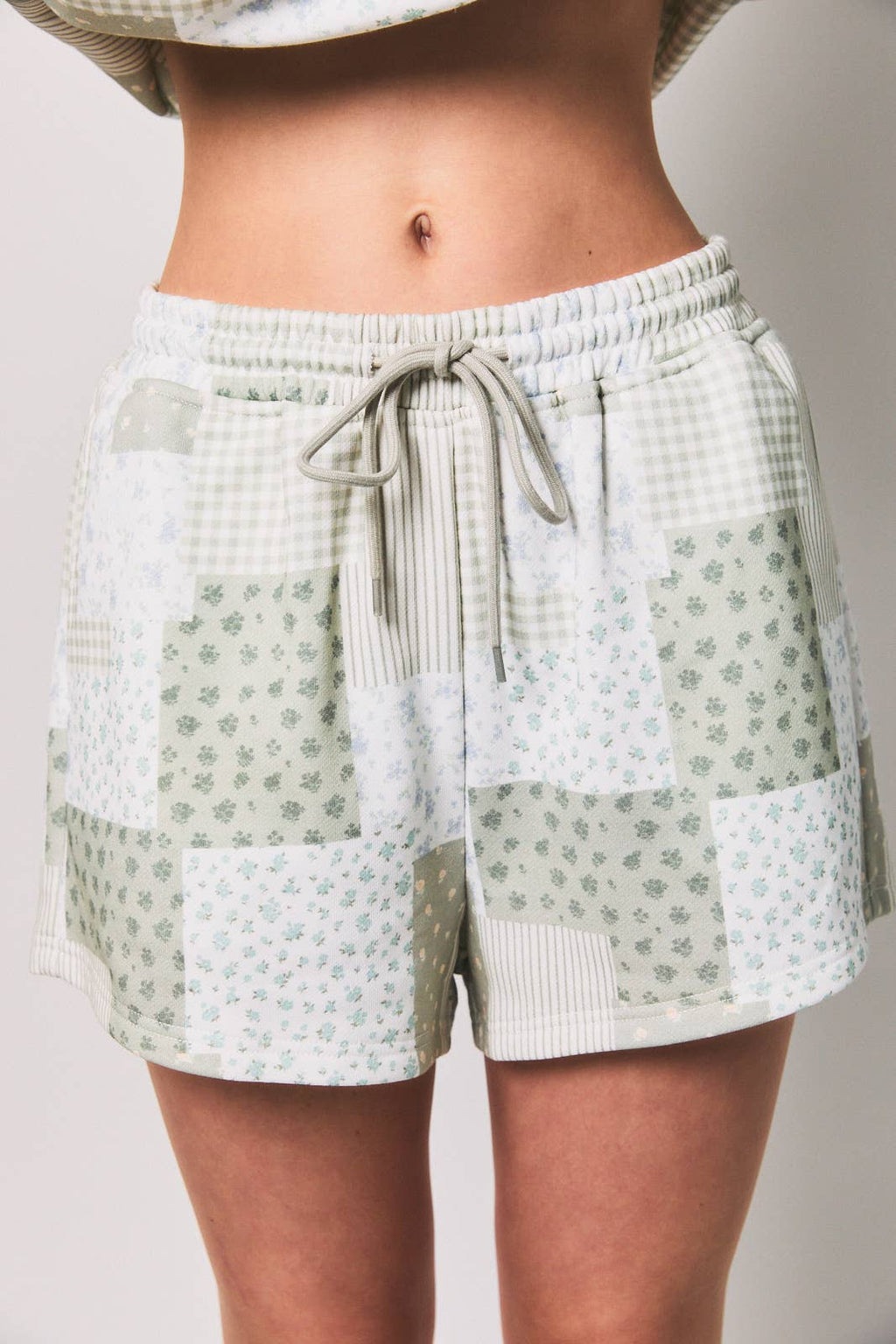 Daisies | Patch Work Sweatshorts
