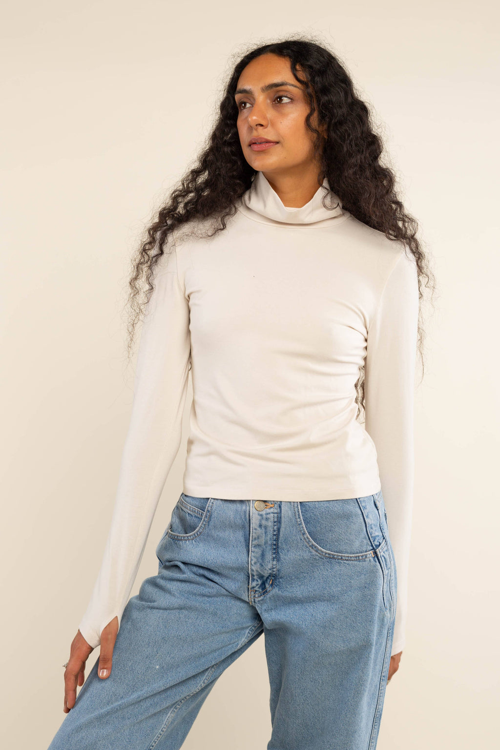 Crescent | Turtleneck Long Sleeve Top