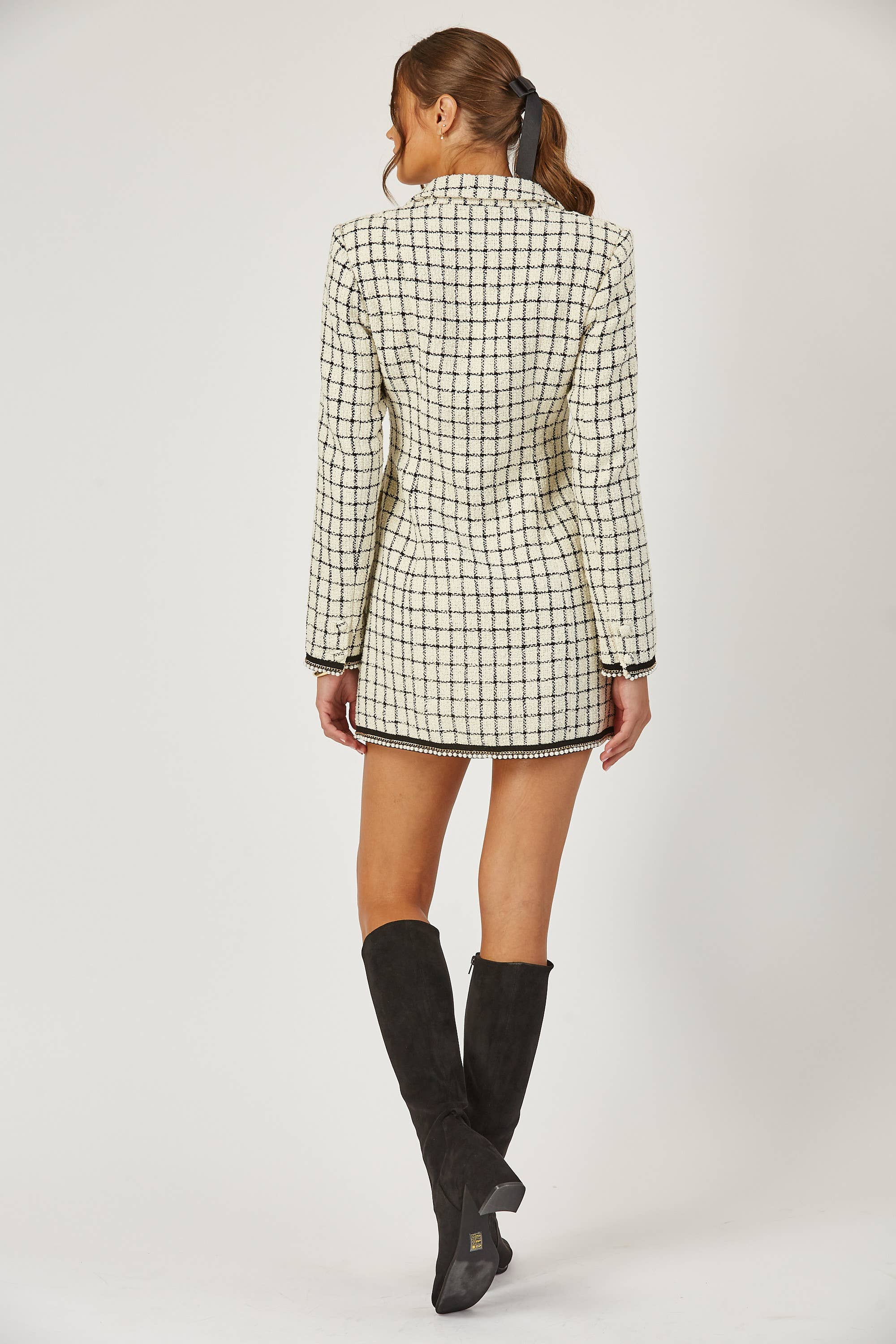 Cameron | Tweed blazer dress