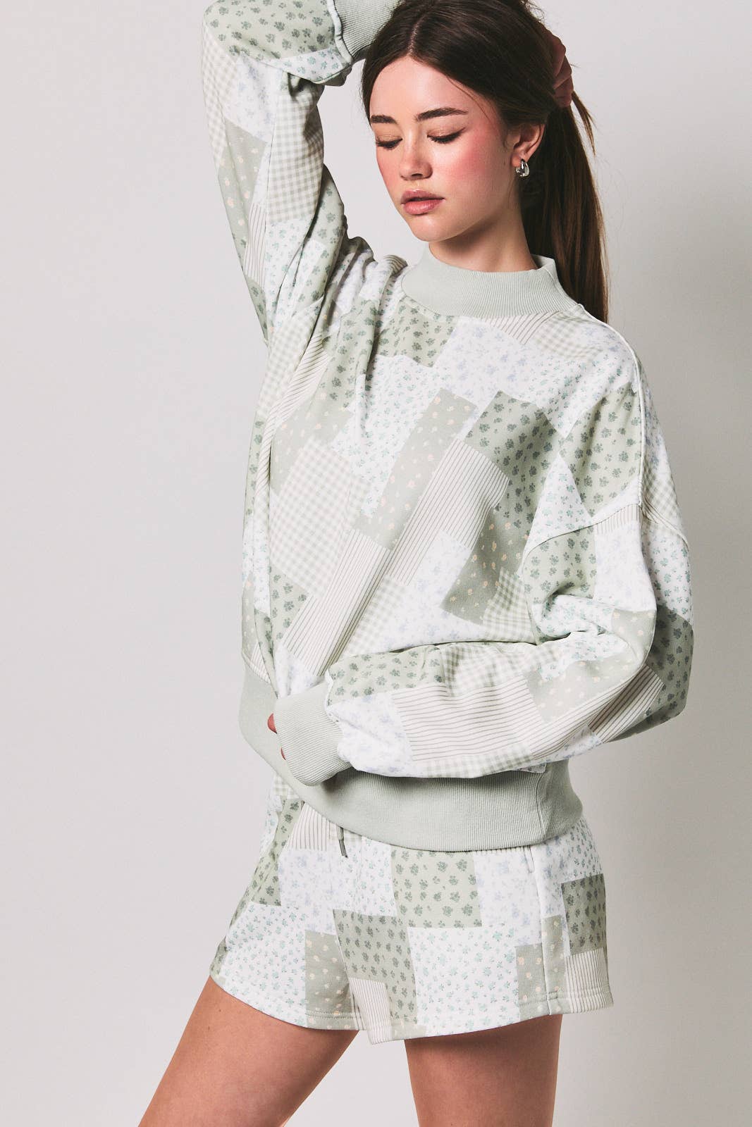Daisies | Patch Work Sweatshirt