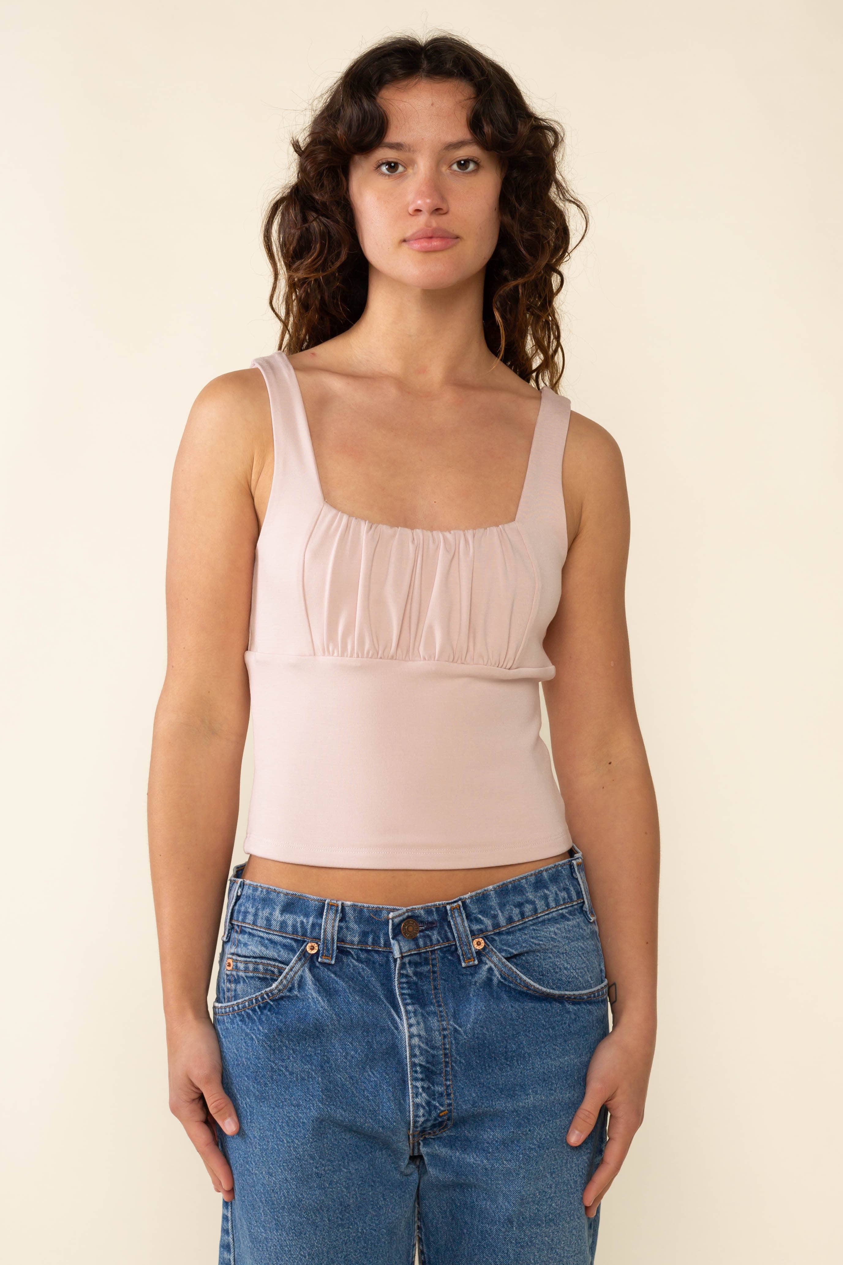 Mila | Ruched Tank