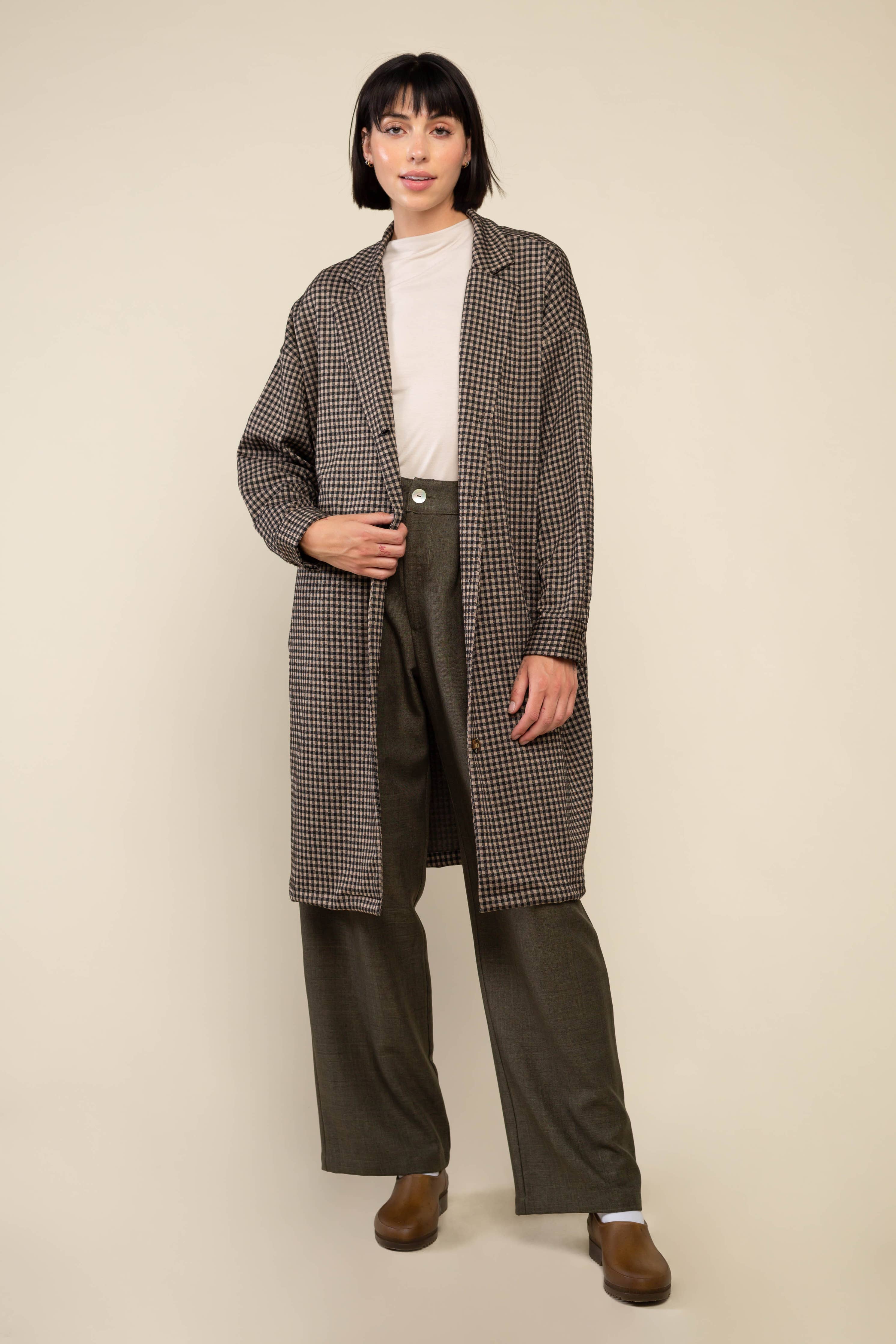 River | Gingham Jacket