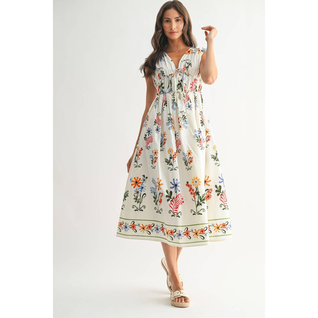 Kacey | Elegant Floral Maxi Dress