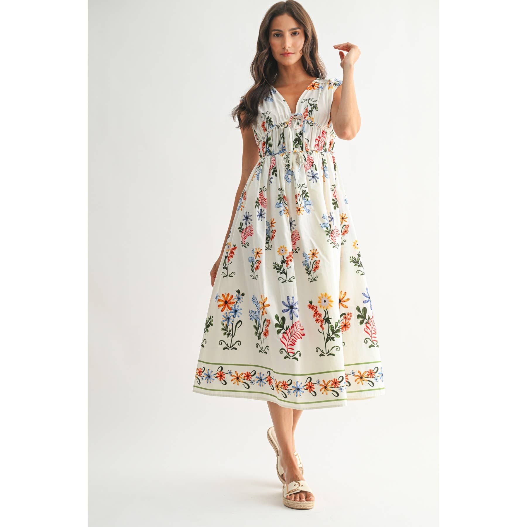 Kacey | Elegant Floral Maxi Dress
