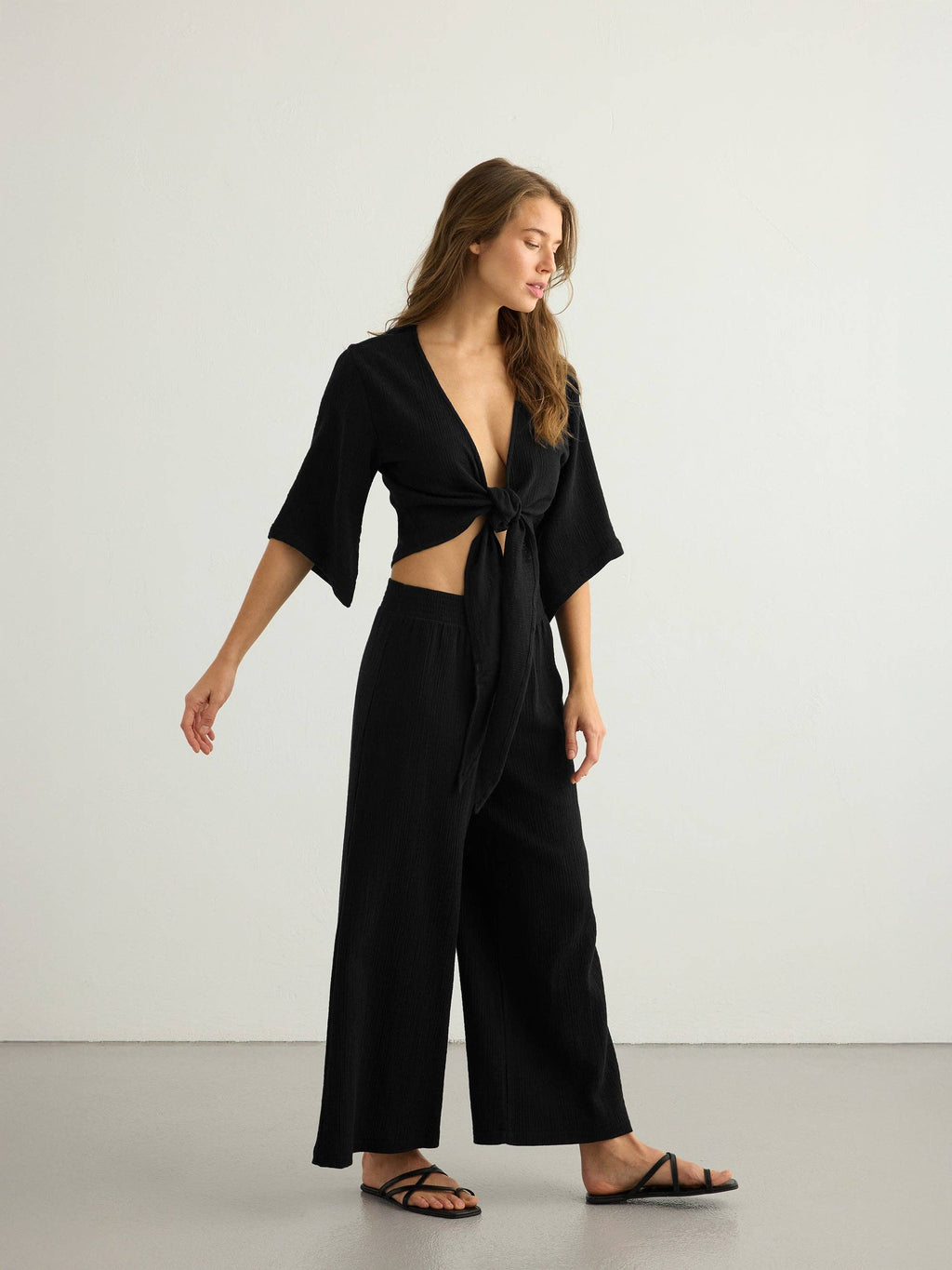 Aura | Wrap Top 100% Turkish Cotton