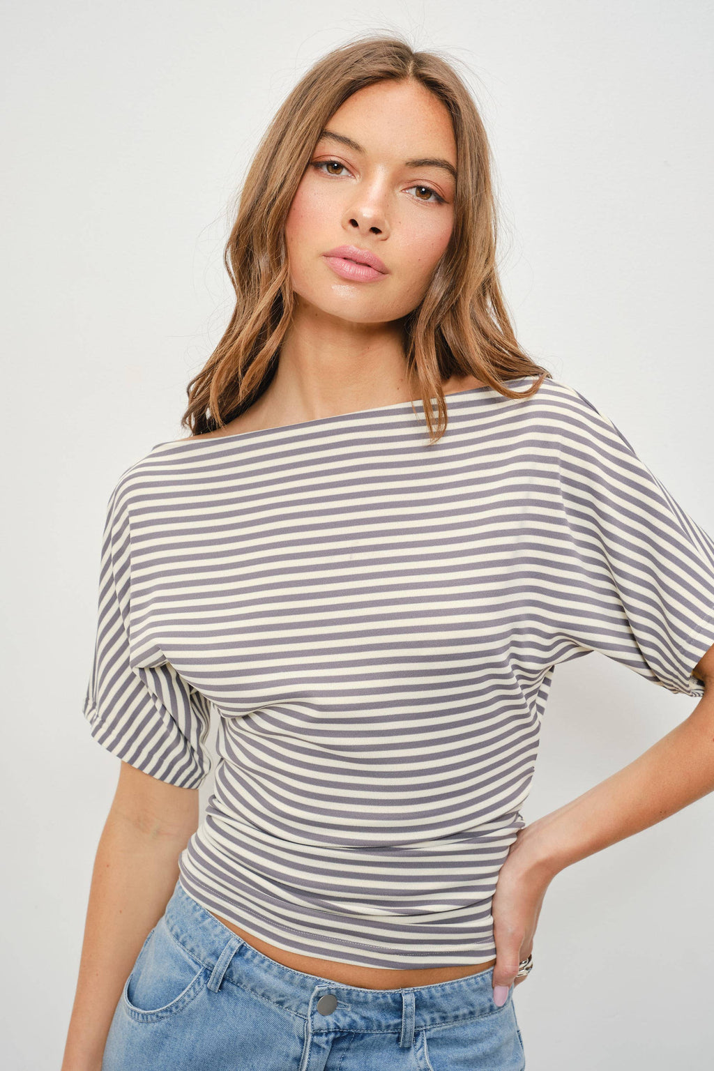 Delilah | One Shoulder Knit Top