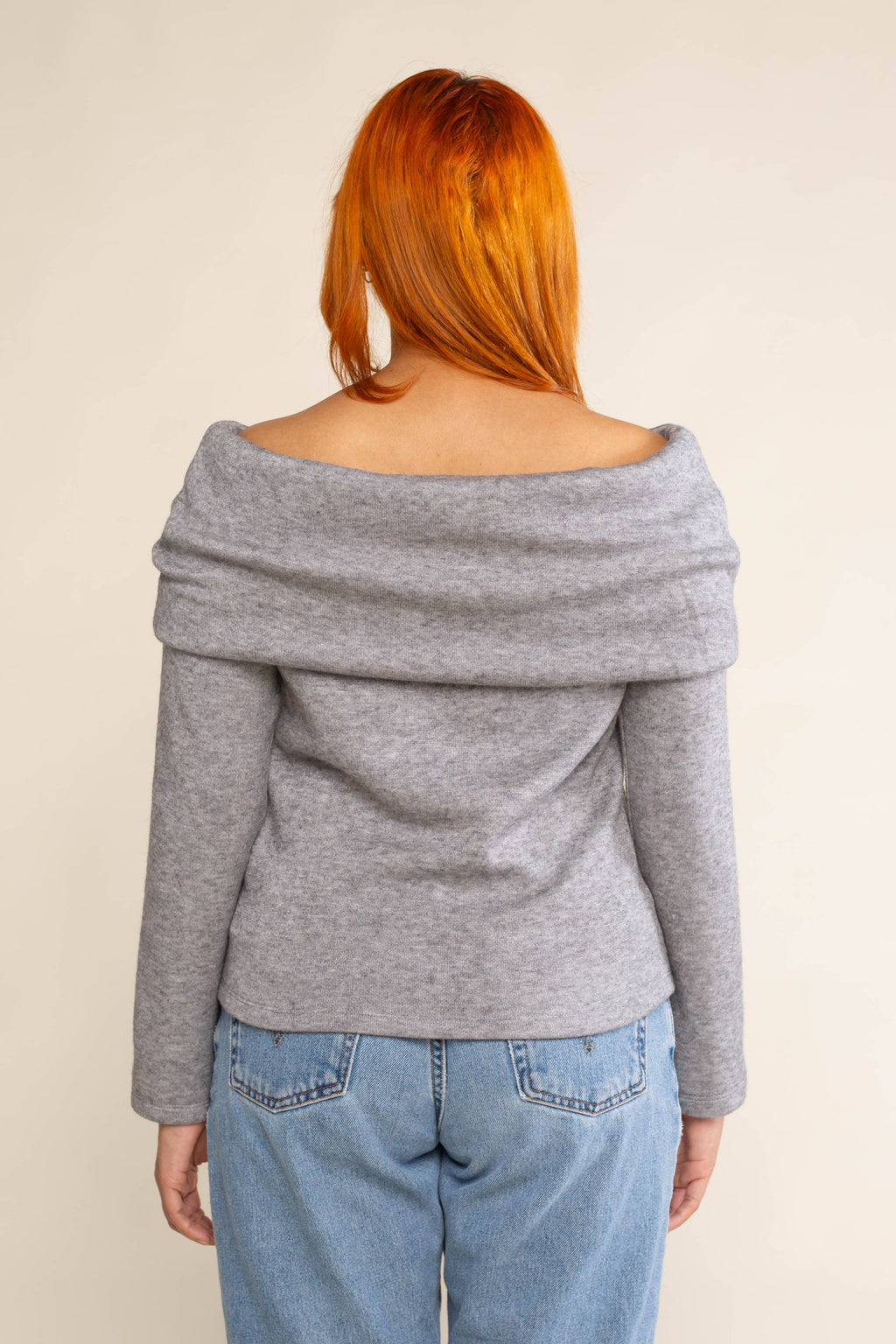 Reece | Heavy Knit Off Shoulder Top