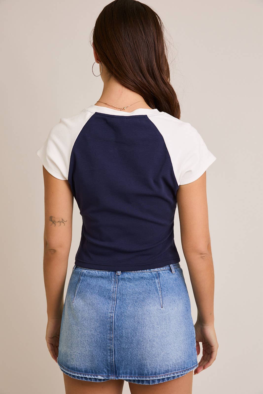 Captain | Cap Sleeve USA Baby Tee