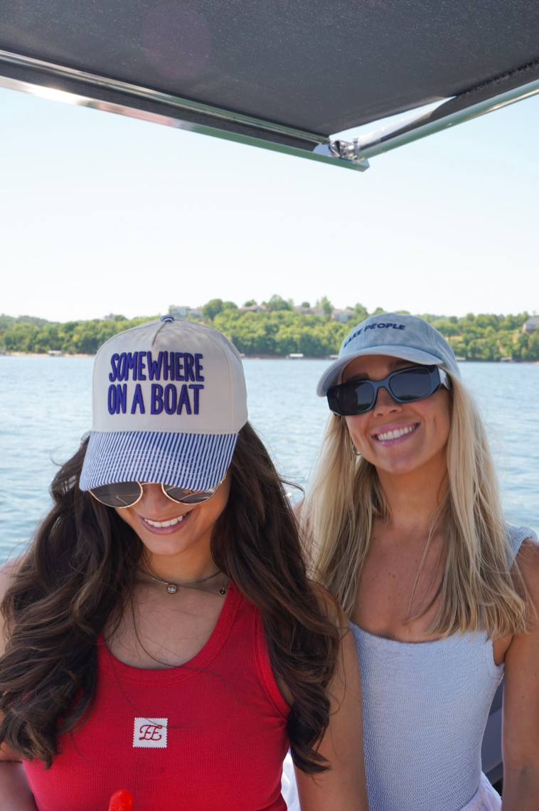 Somewhere On A Boat | Trucker Hat