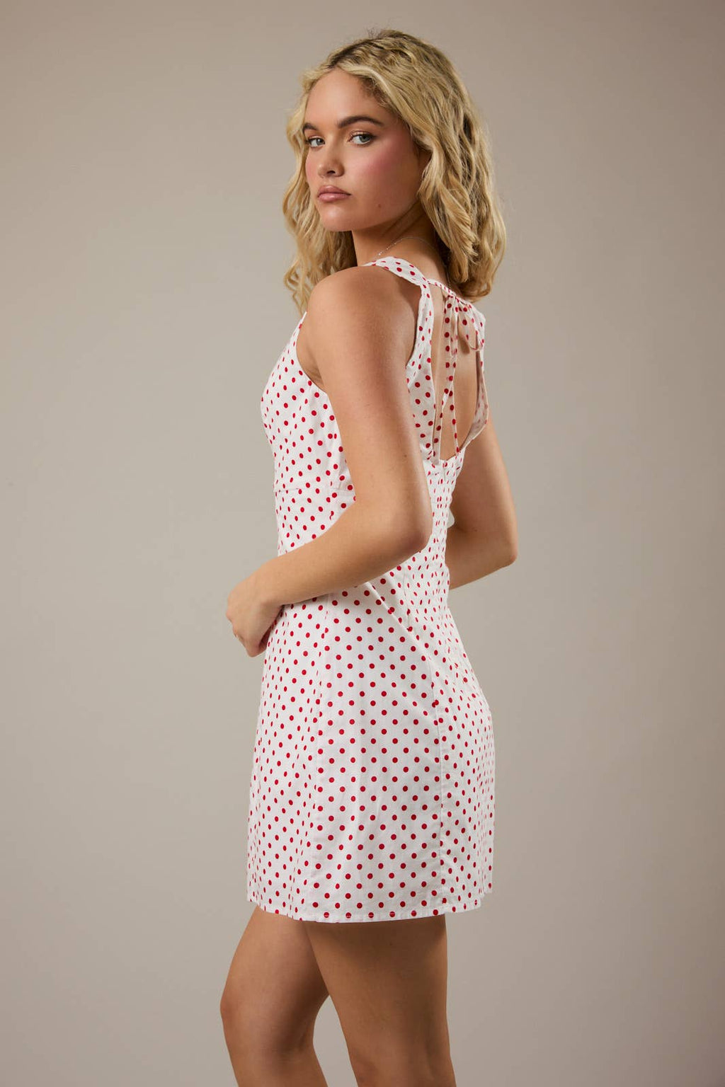 West | Boat Neck Sleeveless Dress