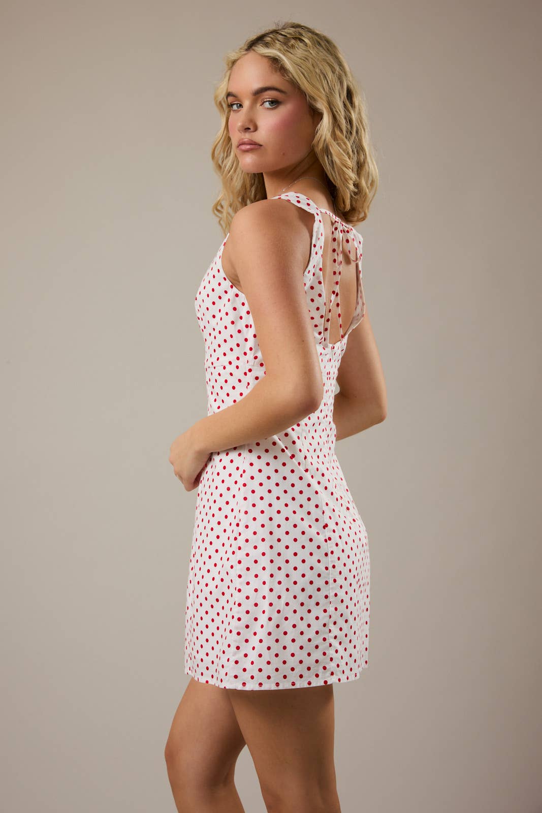 West | Boat Neck Sleeveless Dress