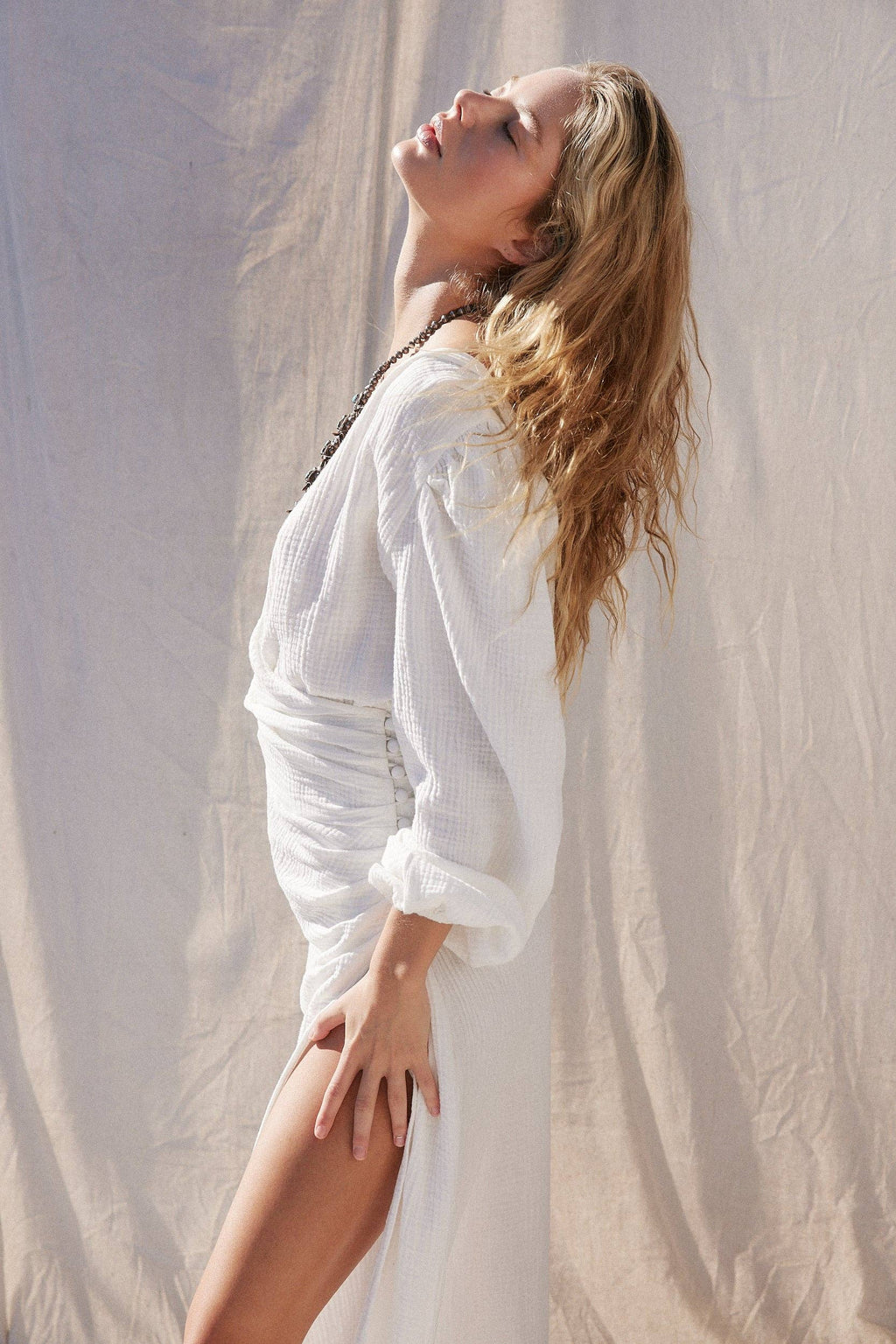 Tuscan Summer Maxi Dress