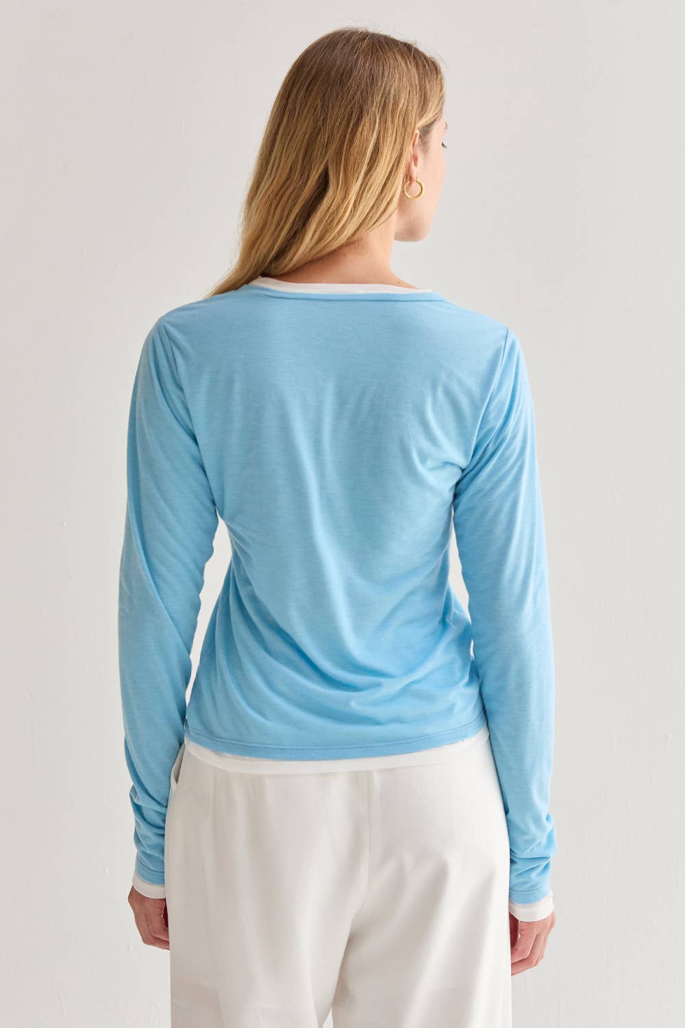 Olly | Two in One Long Sleeve Knit Top