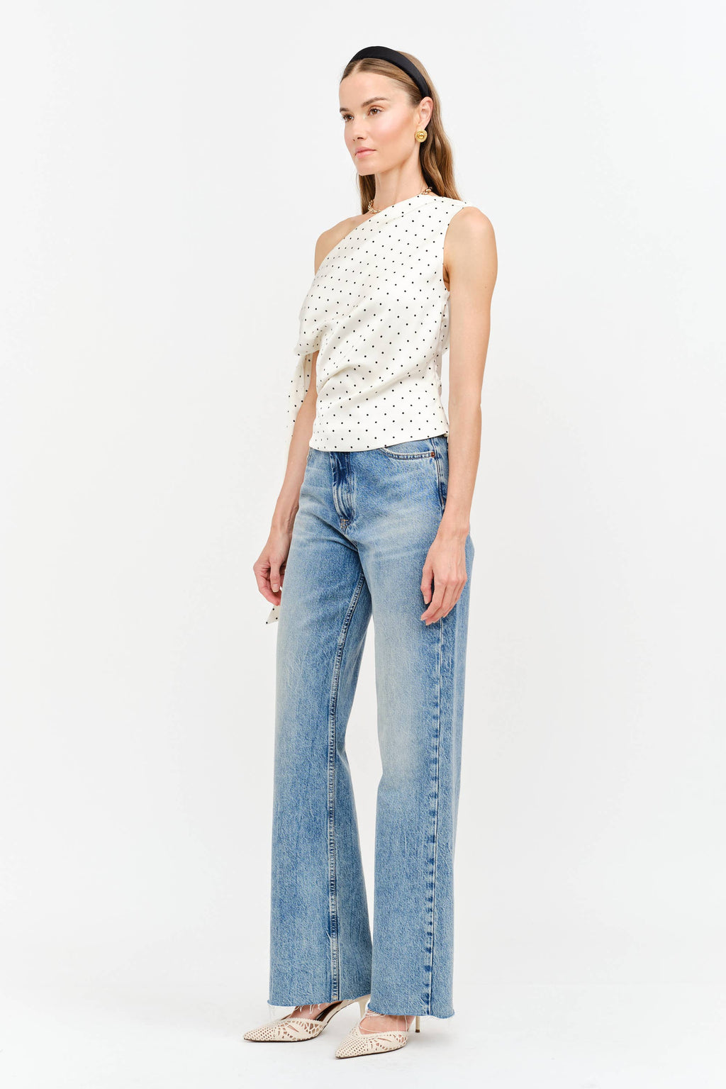 Celestine | Polka Dot Top