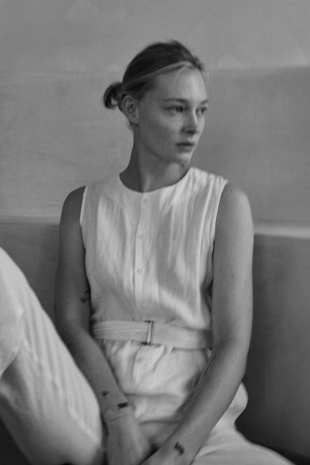 The Teagan Jumpsuit | Relaxed Linen Jumpsuit with Waist Belt