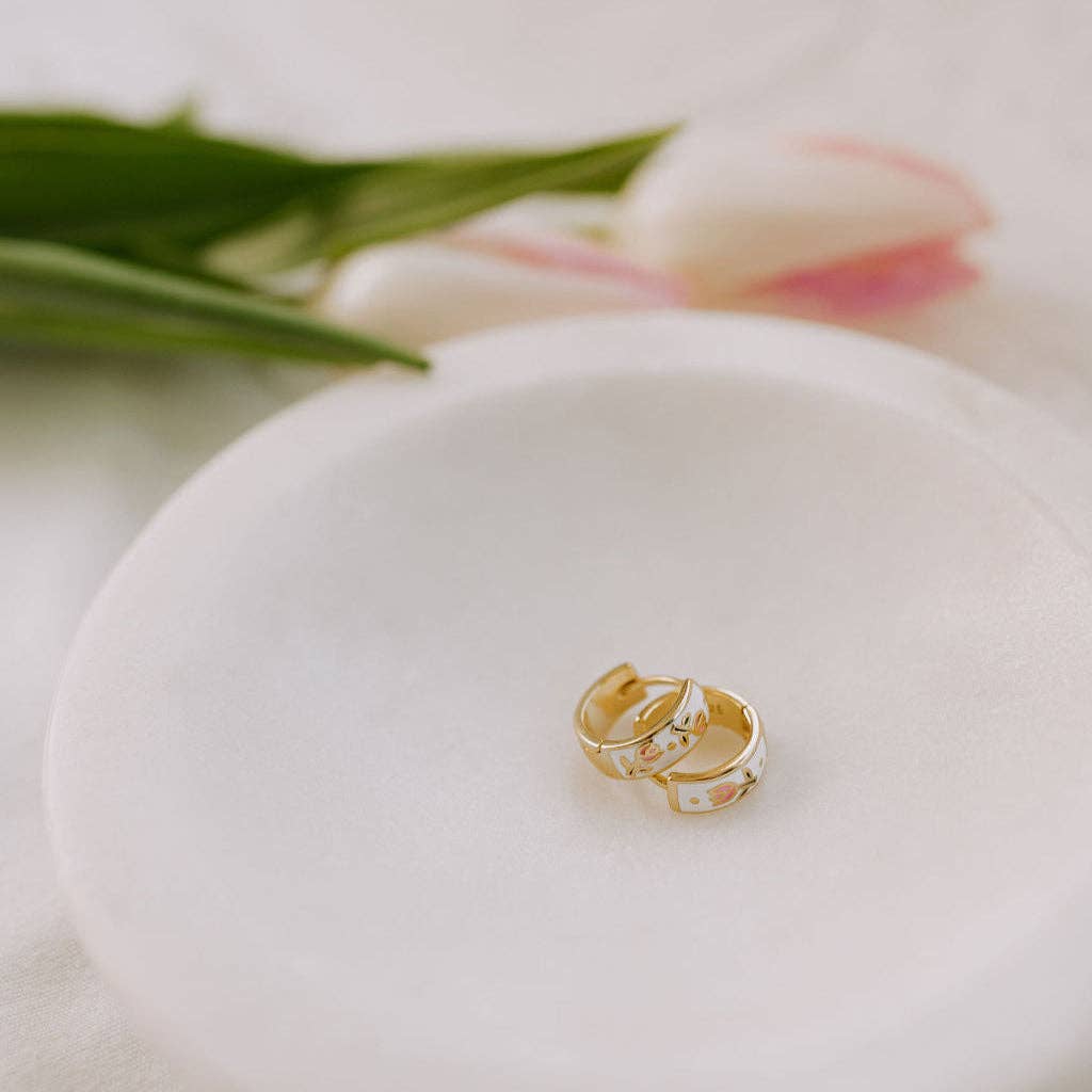 Eloise | Tea Cup Hoops