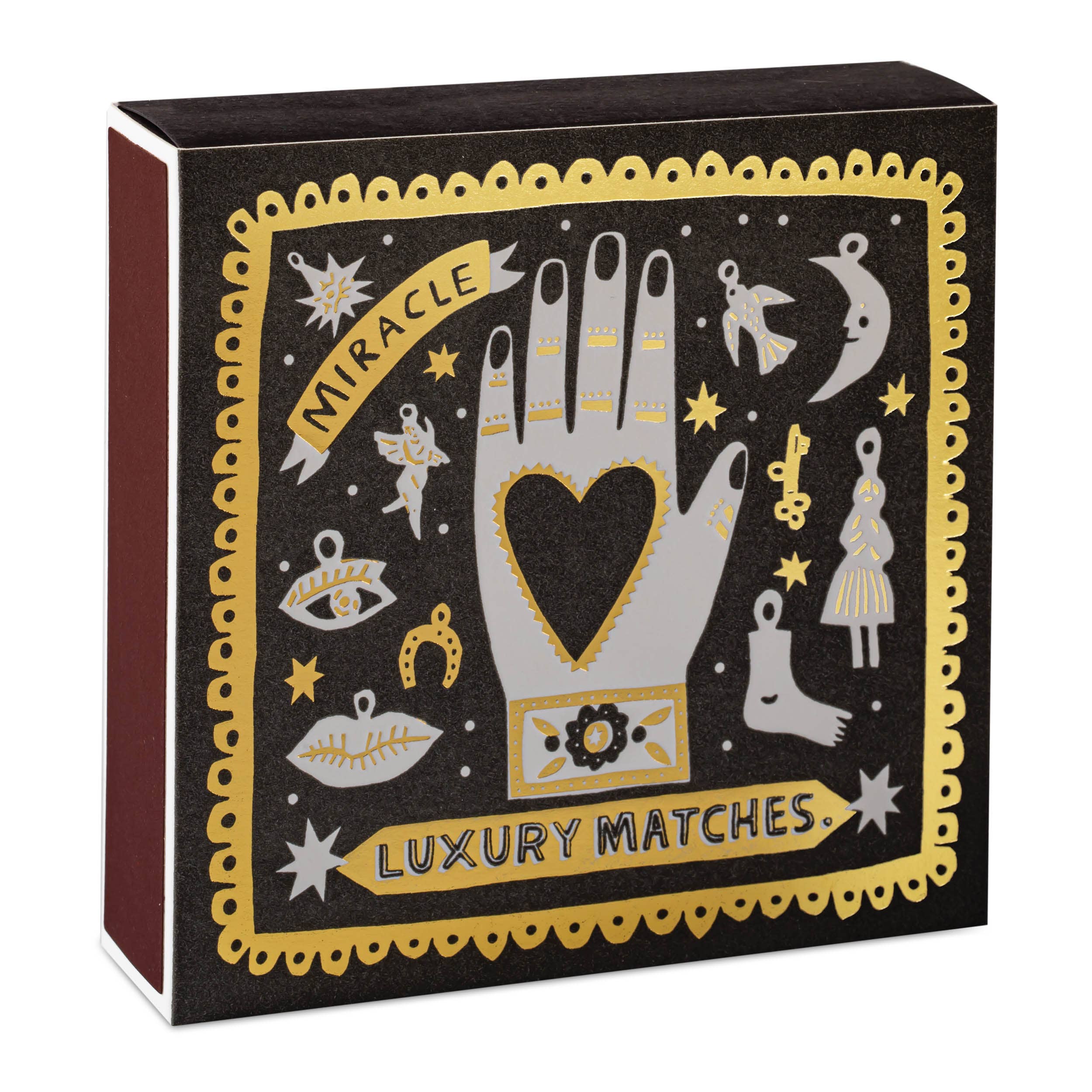 Black Miracle | Square Matchboxes 🎃