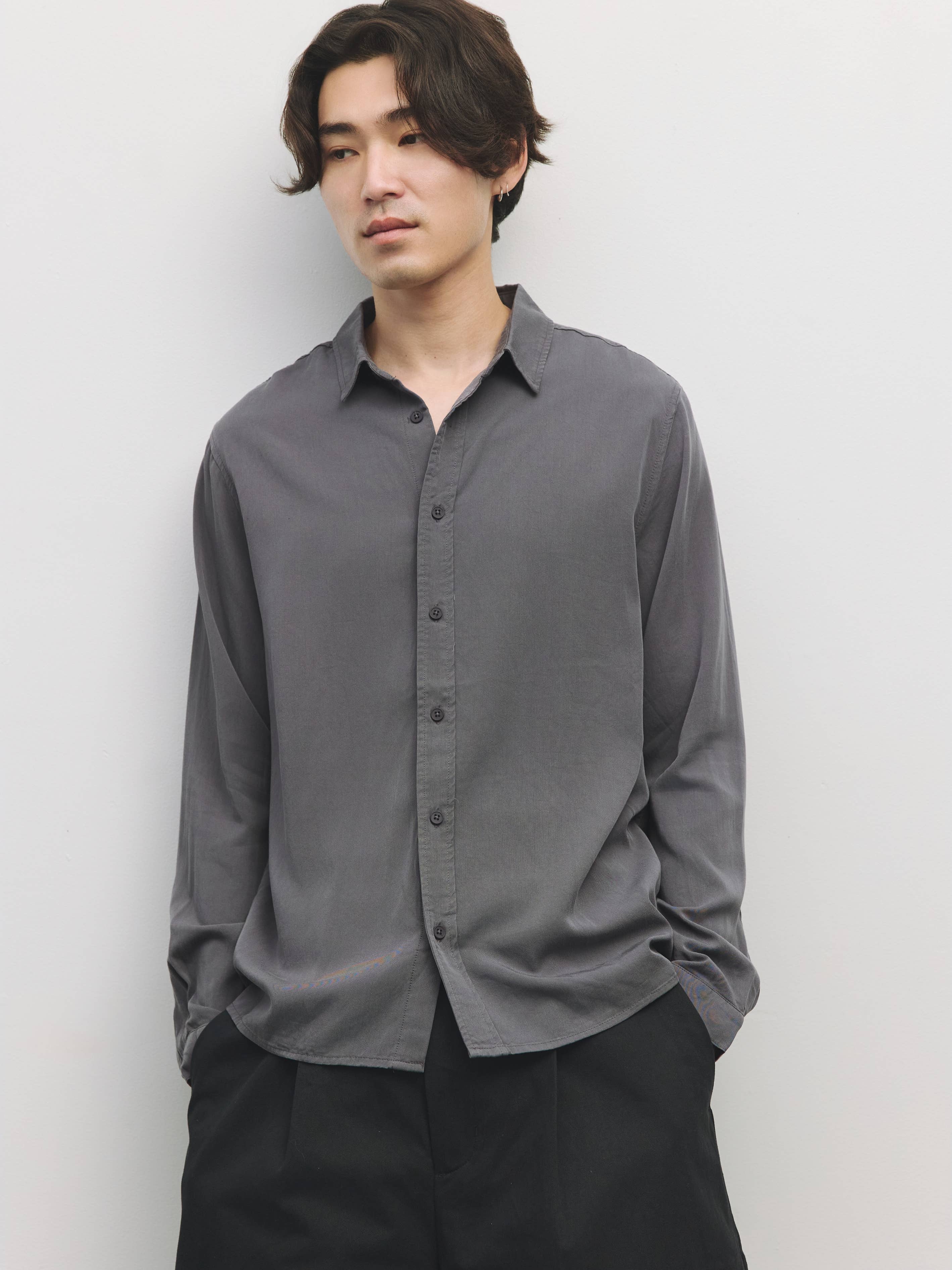 The Nico Shirt in Grey