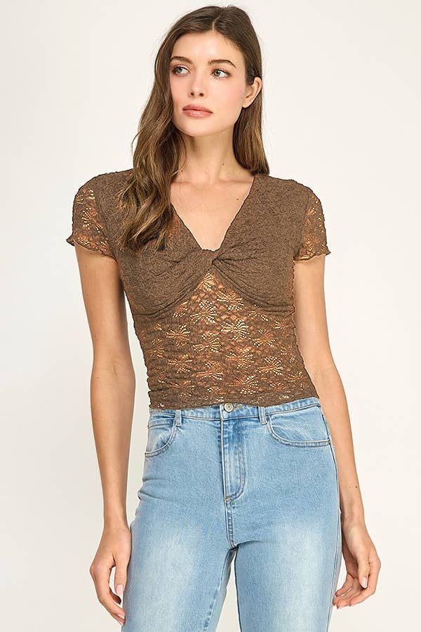 Drift Wood | Stunning Lace Top