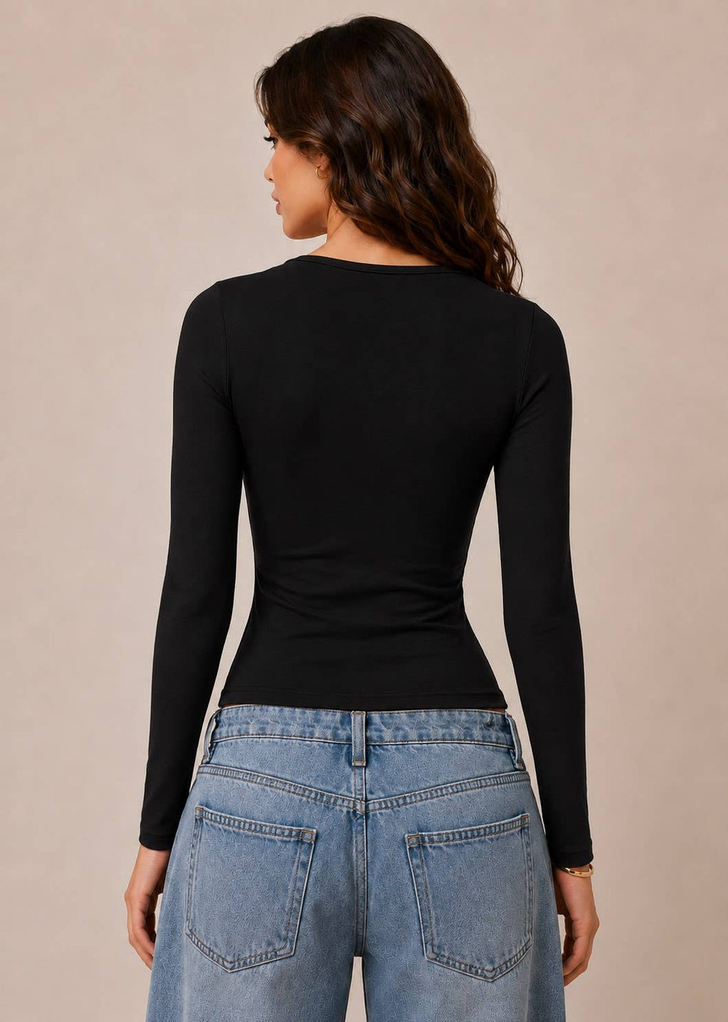 Sweetheart | Ruched Long Sleeve Top