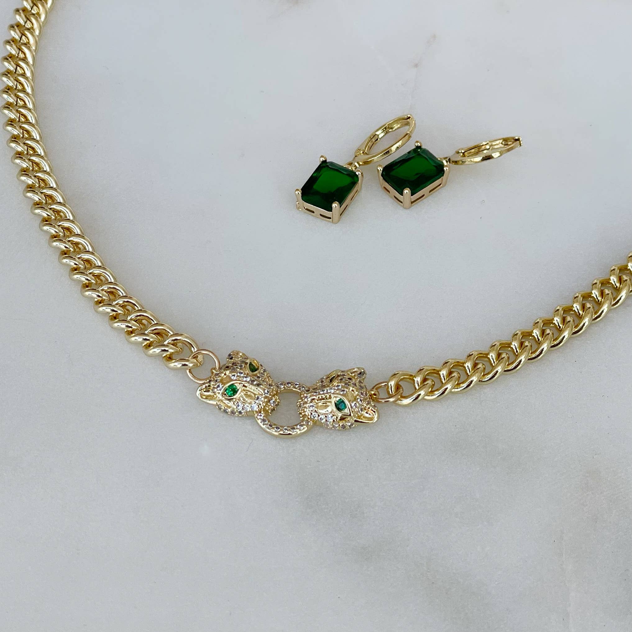 Hungry Eyes Necklace | Gold Filled