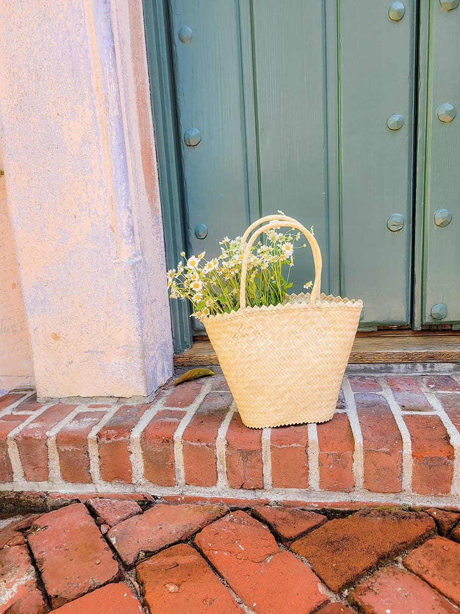 Mini French Basket Tote