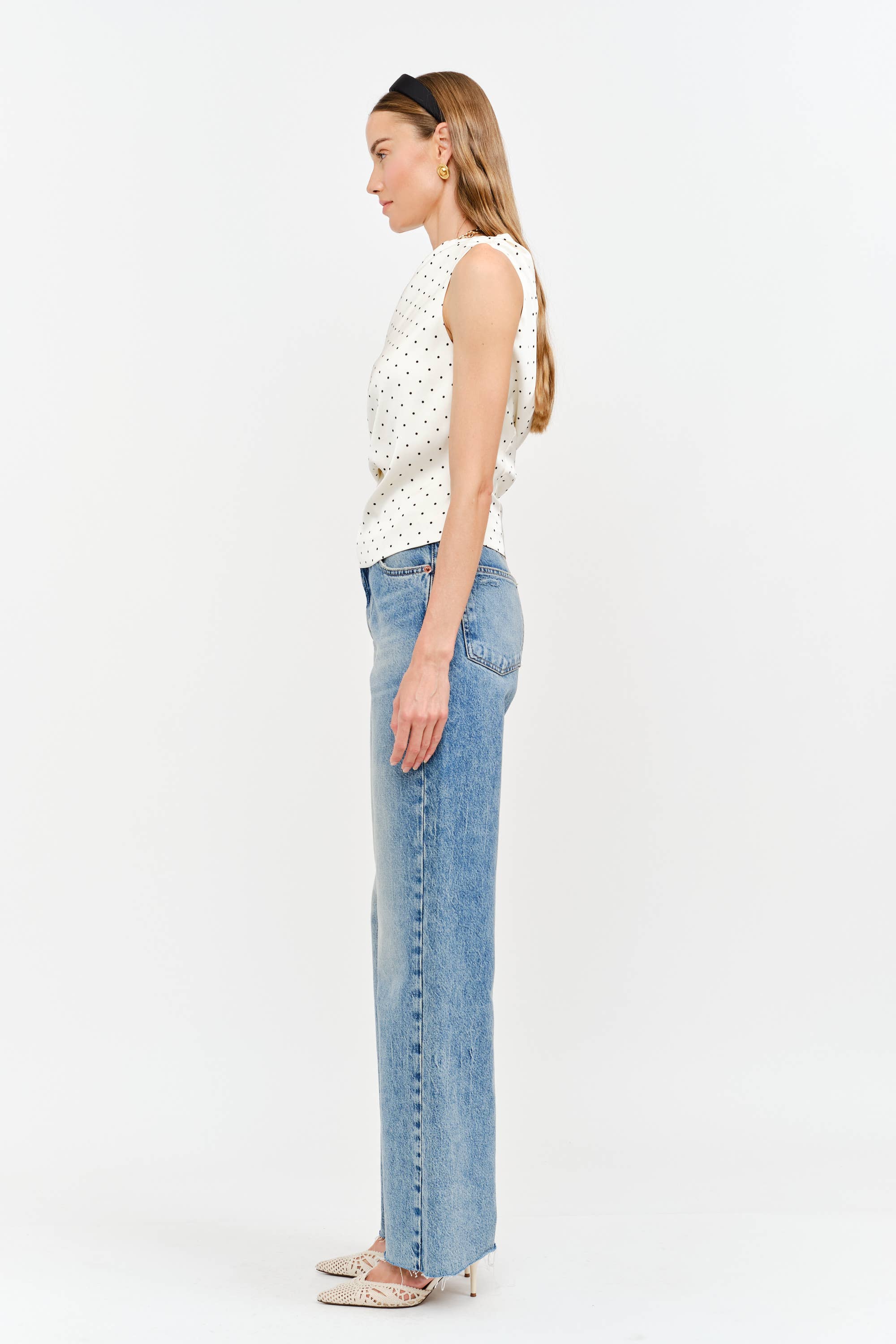 Celestine | Polka Dot Top
