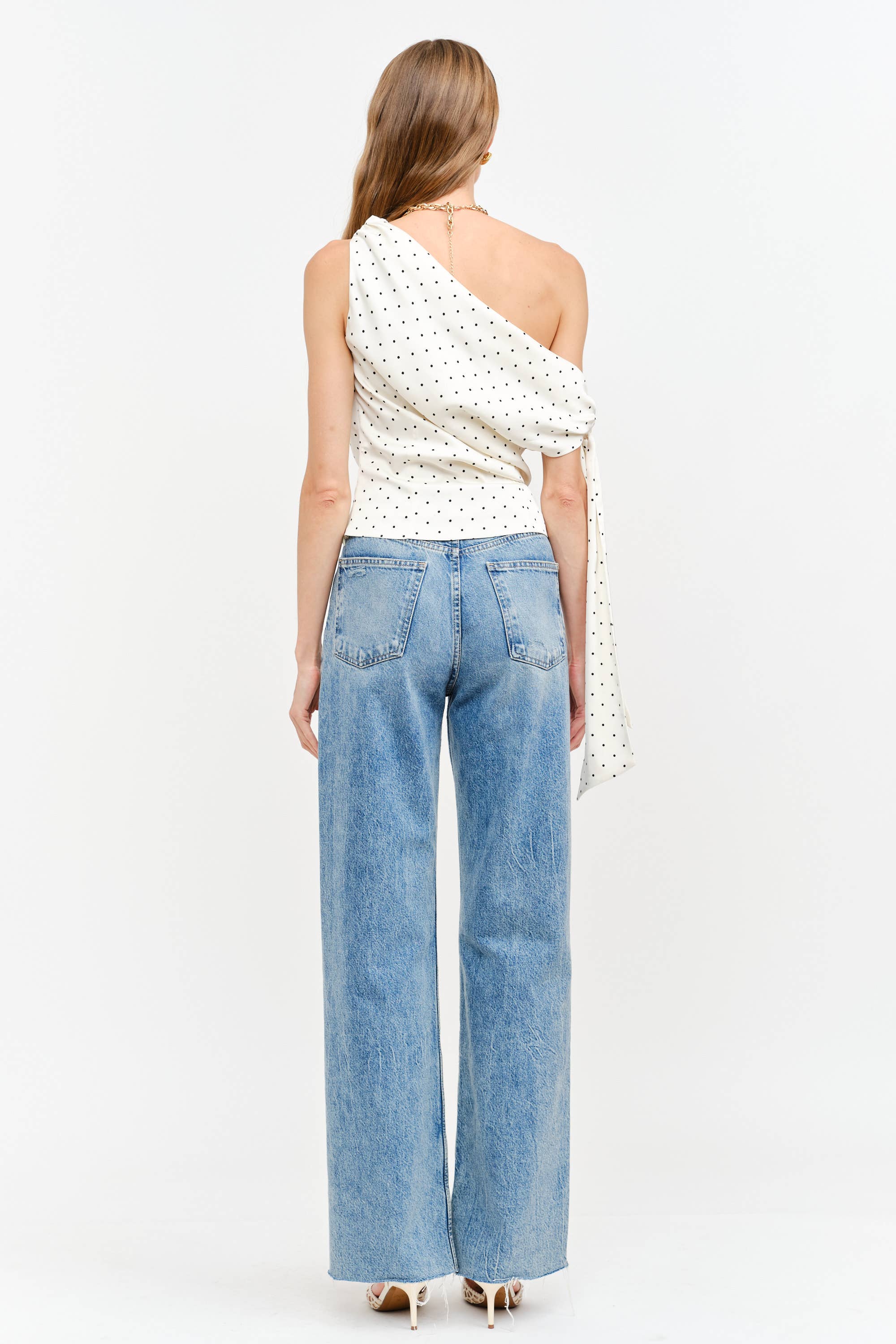 Celestine | Polka Dot Top