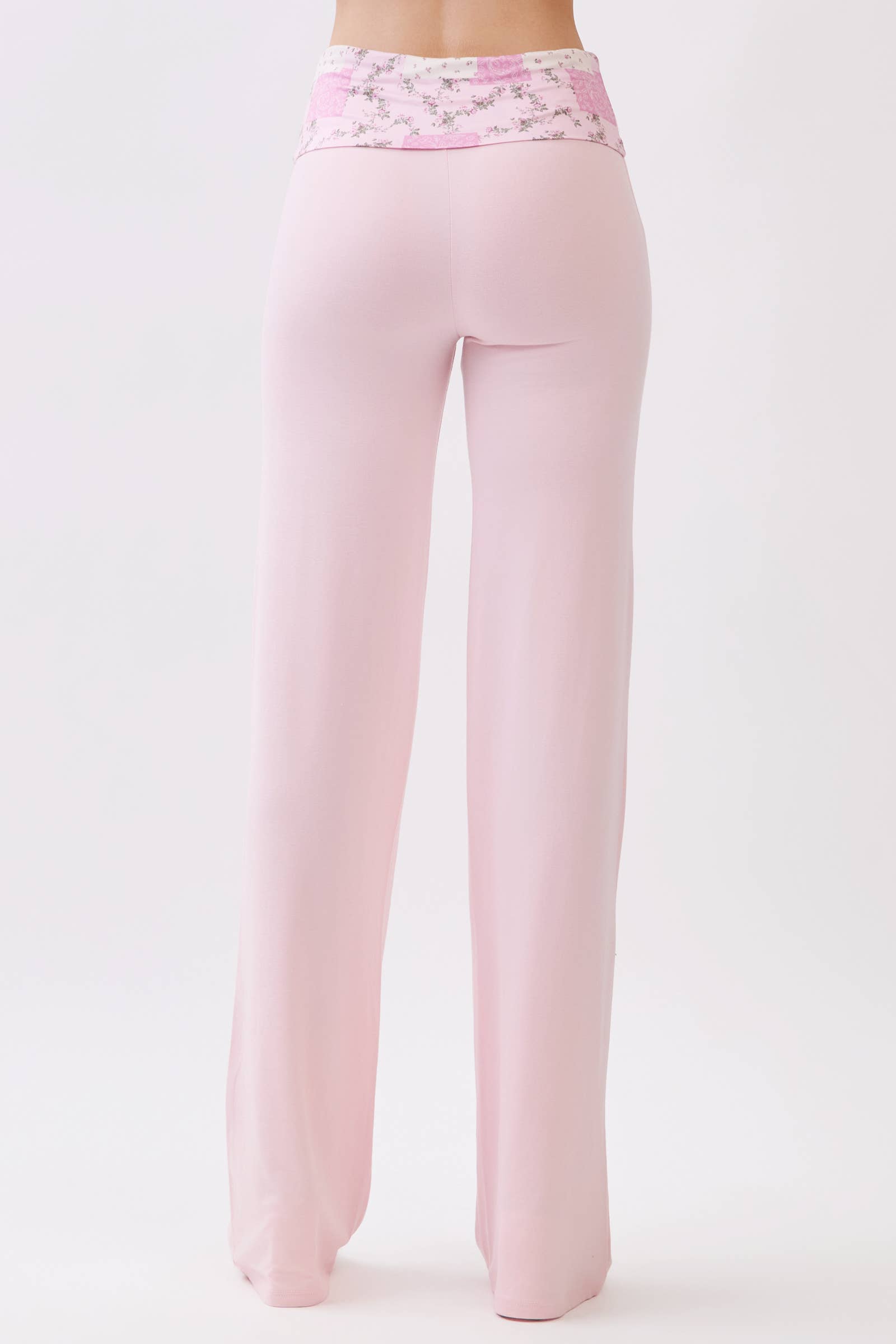 Piper | Straight Leg Foldover Louge Pants