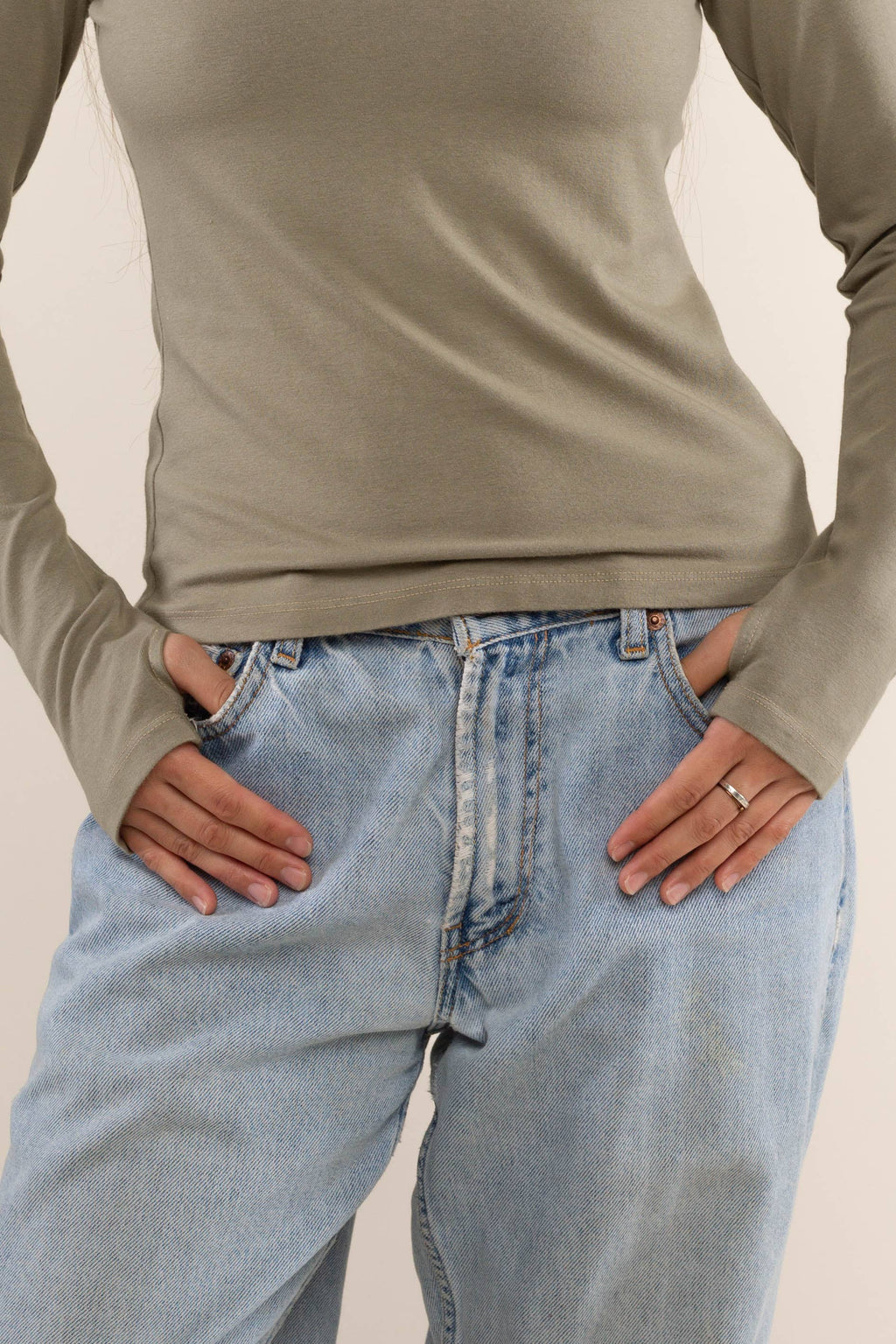 Crescent | Turtleneck Long Sleeve Top