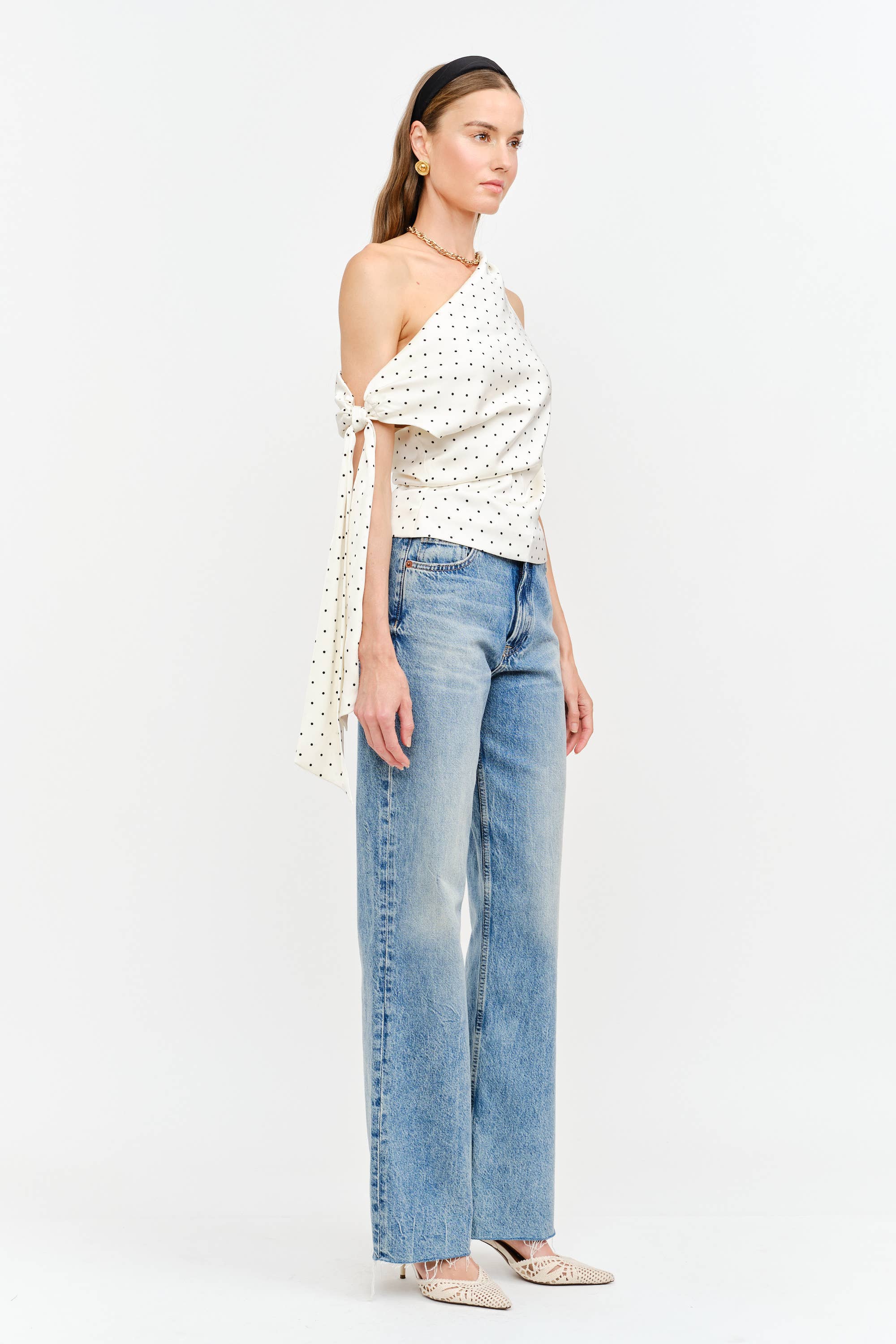 Celestine | Polka Dot Top