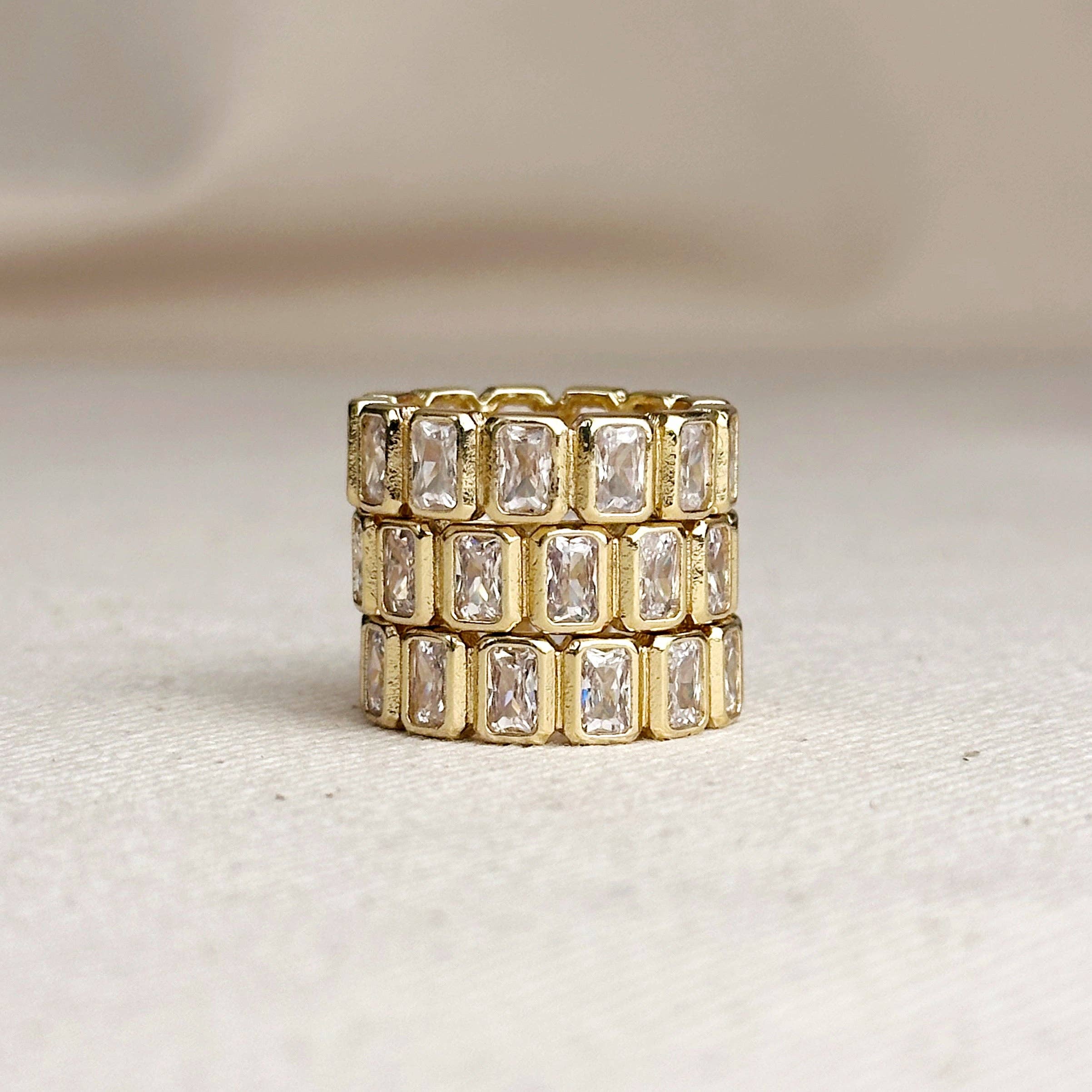 Chunky Eternity Band Ring