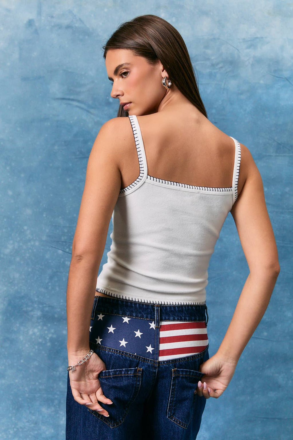 Liberty | American Flag Tank Top
