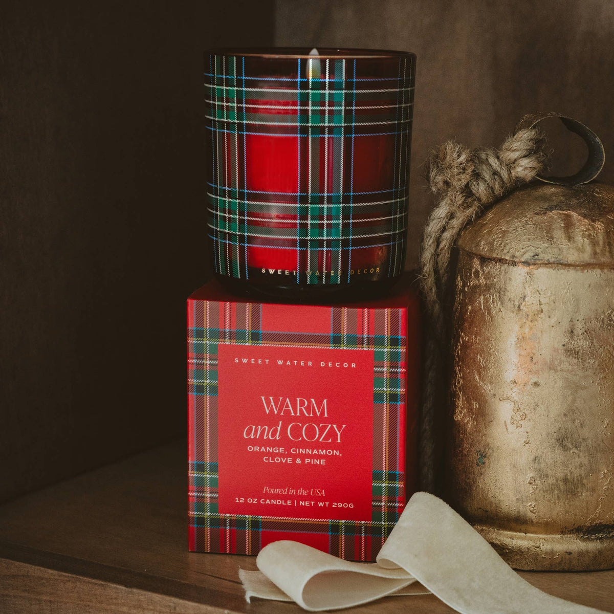 Warm and Cozy | 12 oz Boxed Soy Candle