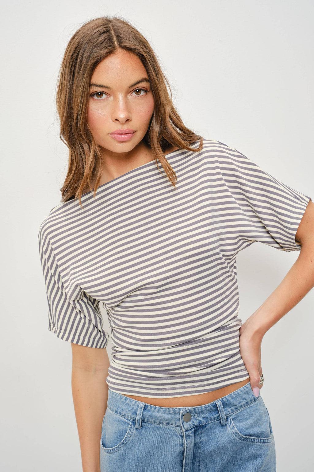 Delilah | One Shoulder Knit Top