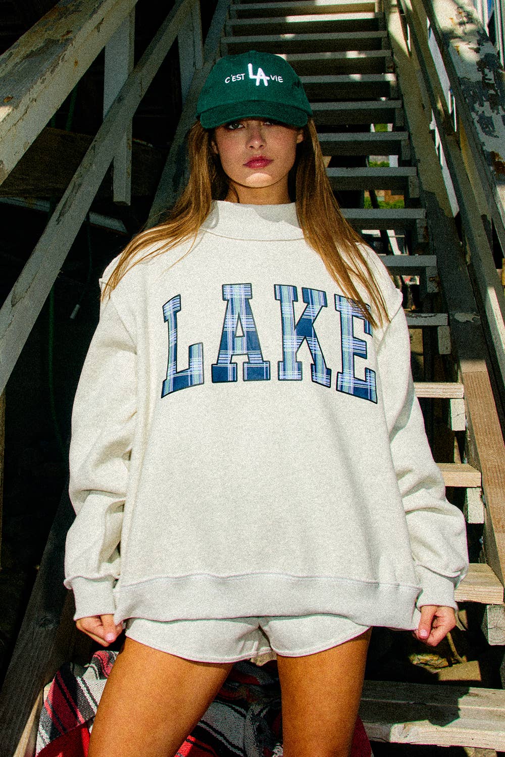 LAKE | Mock-neck Sweatshirt