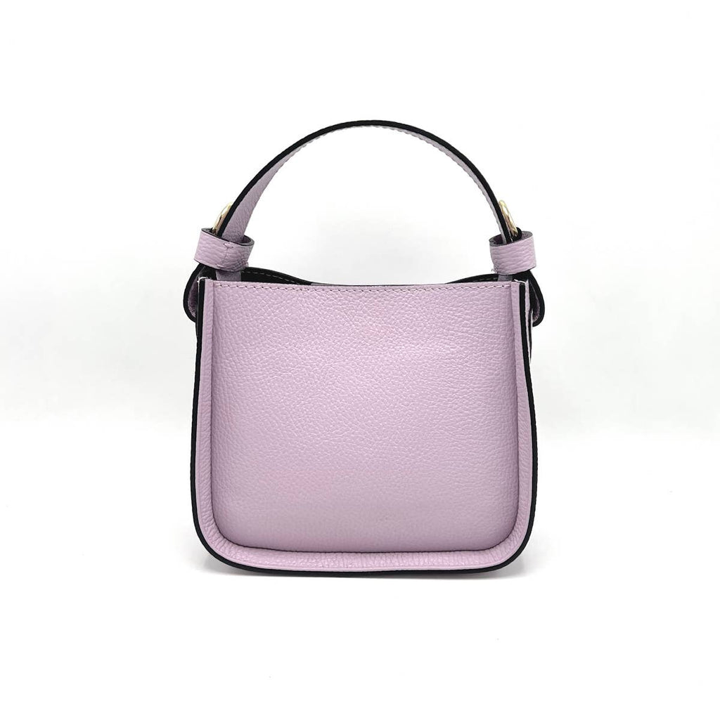 Eliza Genuine Leather in Lilac | Made in Italy