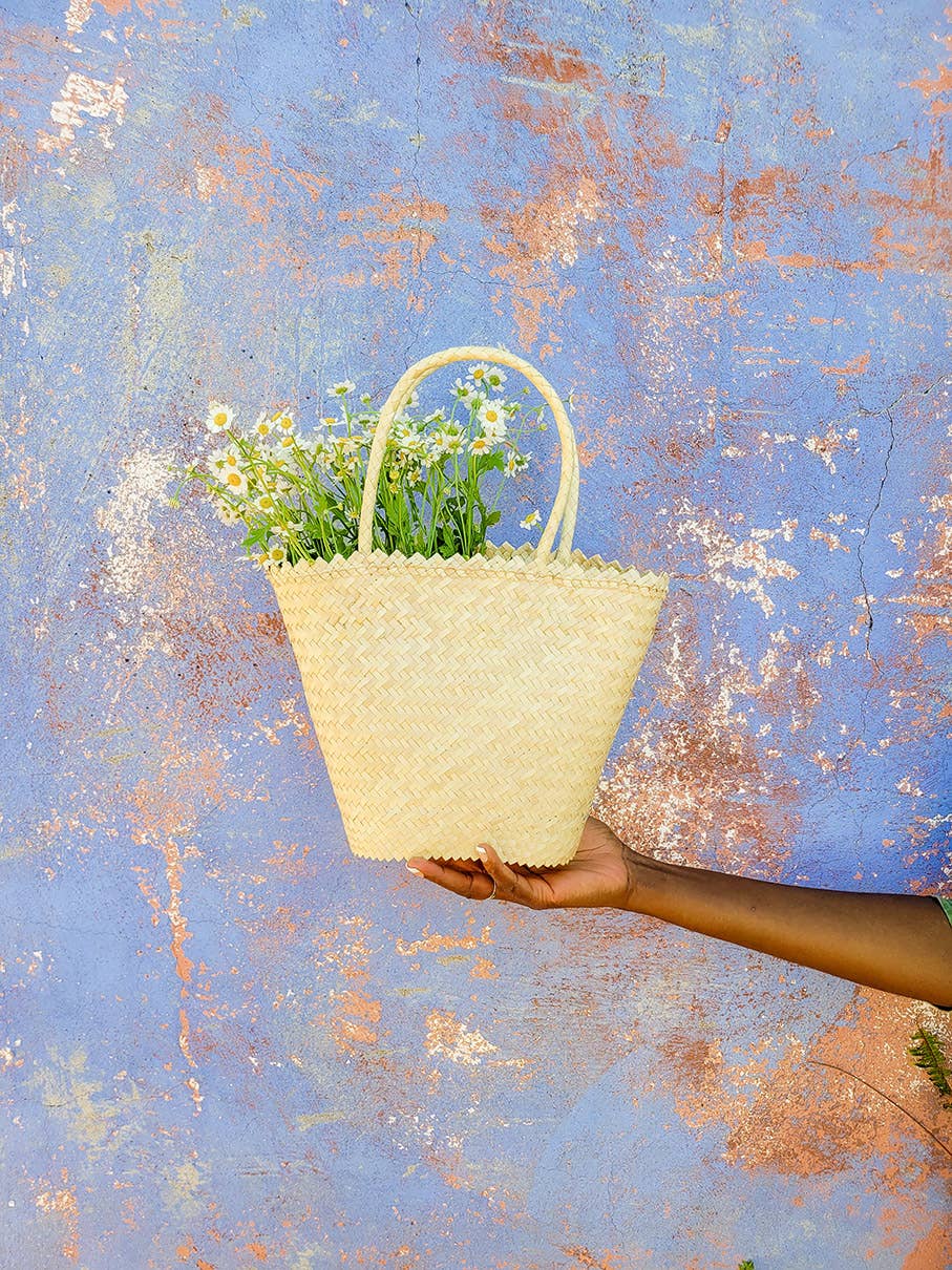 Mini French Basket Tote