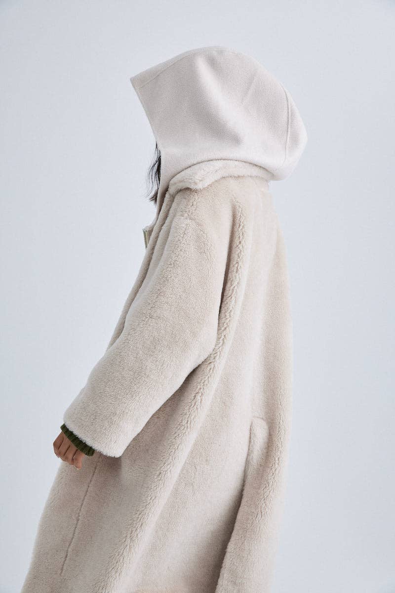 Glacier | Faux Shearling Coat