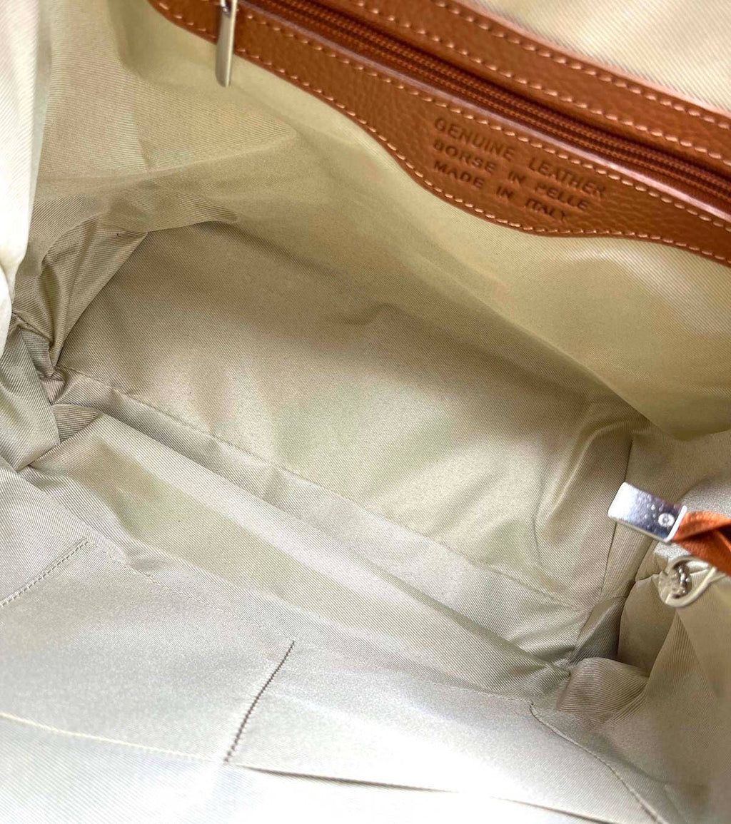 Genuine Leather Bag, Made in Italy