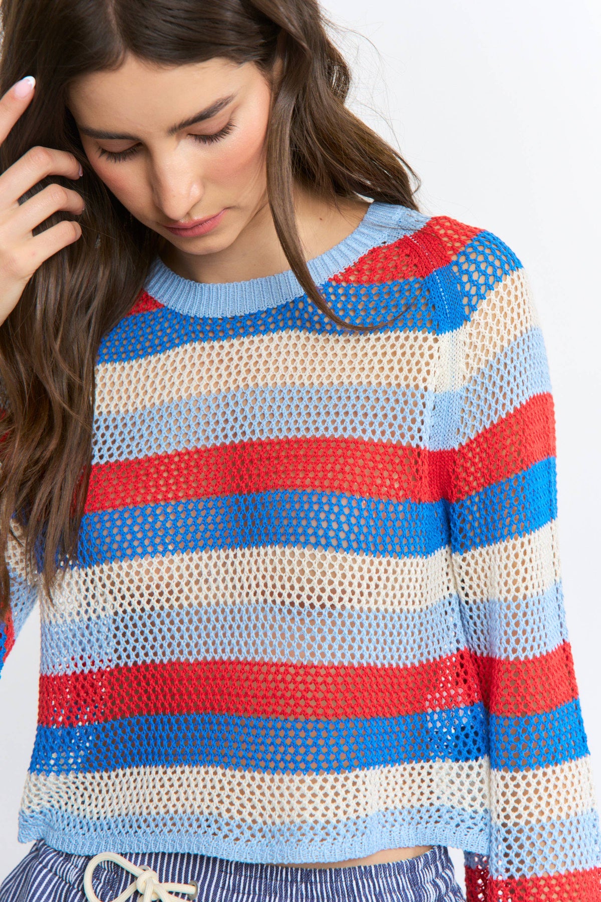 Olivia | Striped Knit Sweater