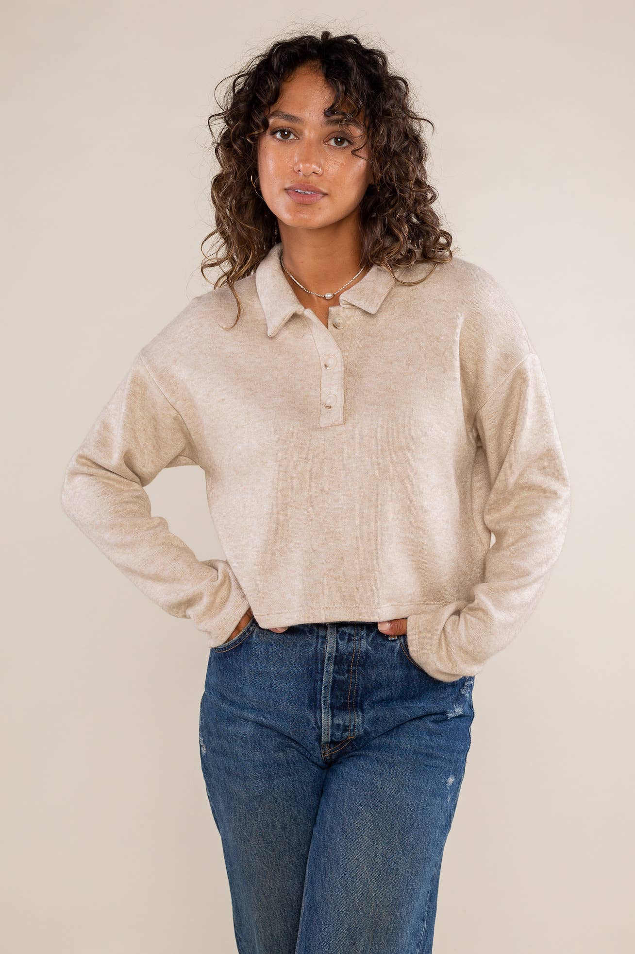 Bev | Polo Top