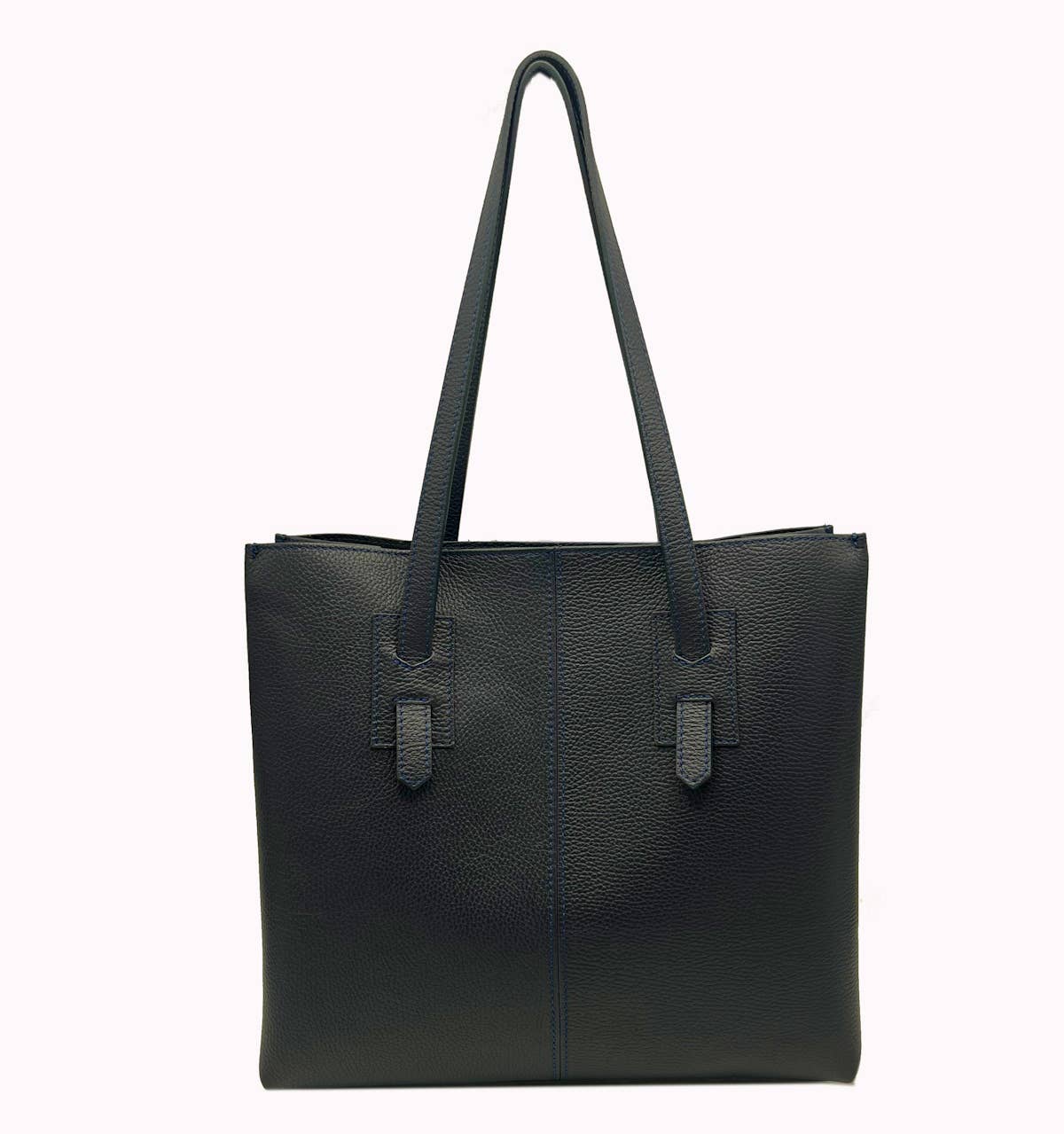 Genuine Leather Tote Bag | Made in Italy