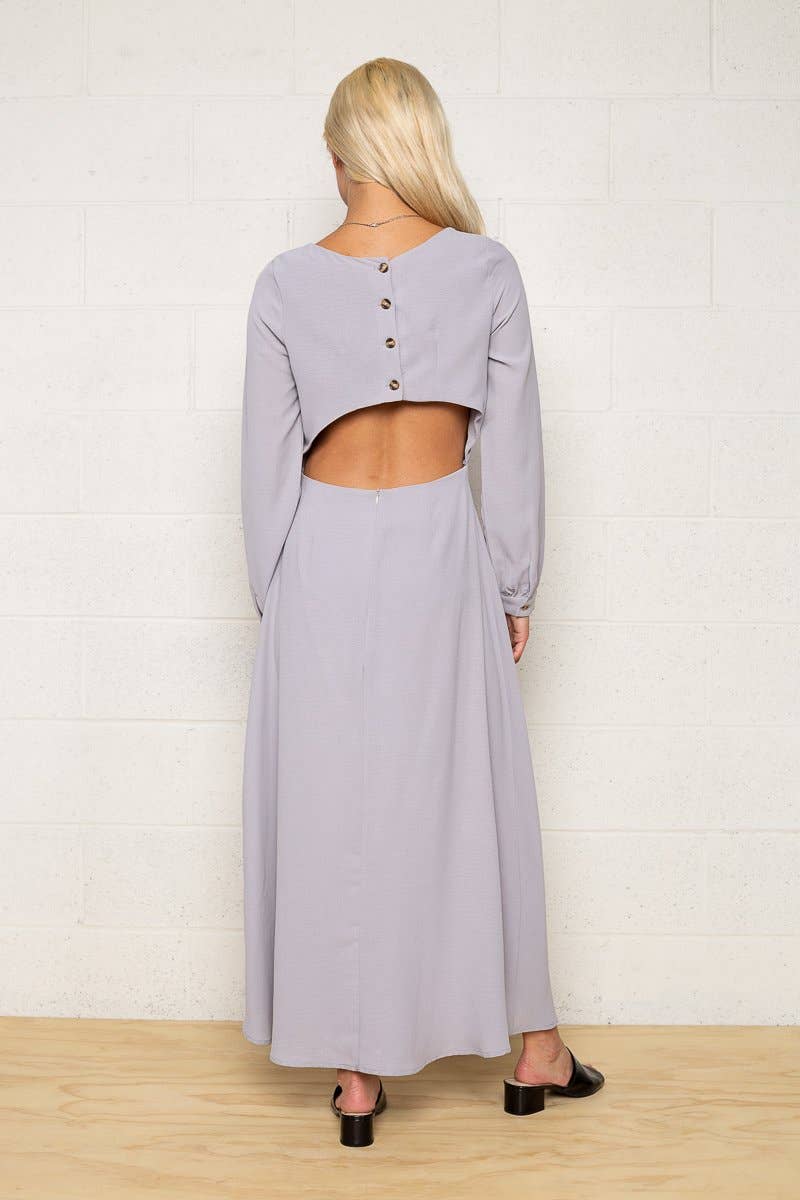 Earthy | Dress - Cool Gray